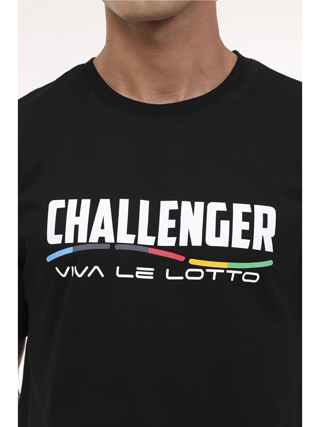 M-LENGER TEE 4FX Siyah Erkek Kısa Kol Tişört-3