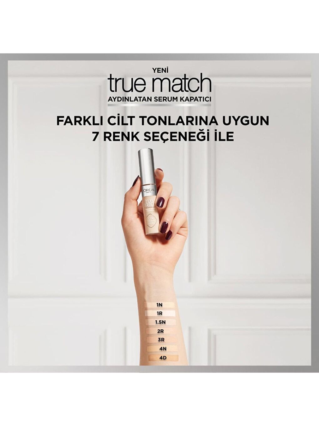 L'Oreal Paris Nude True Match Aydınlatan Serum Kapatıcı - 4N - 6