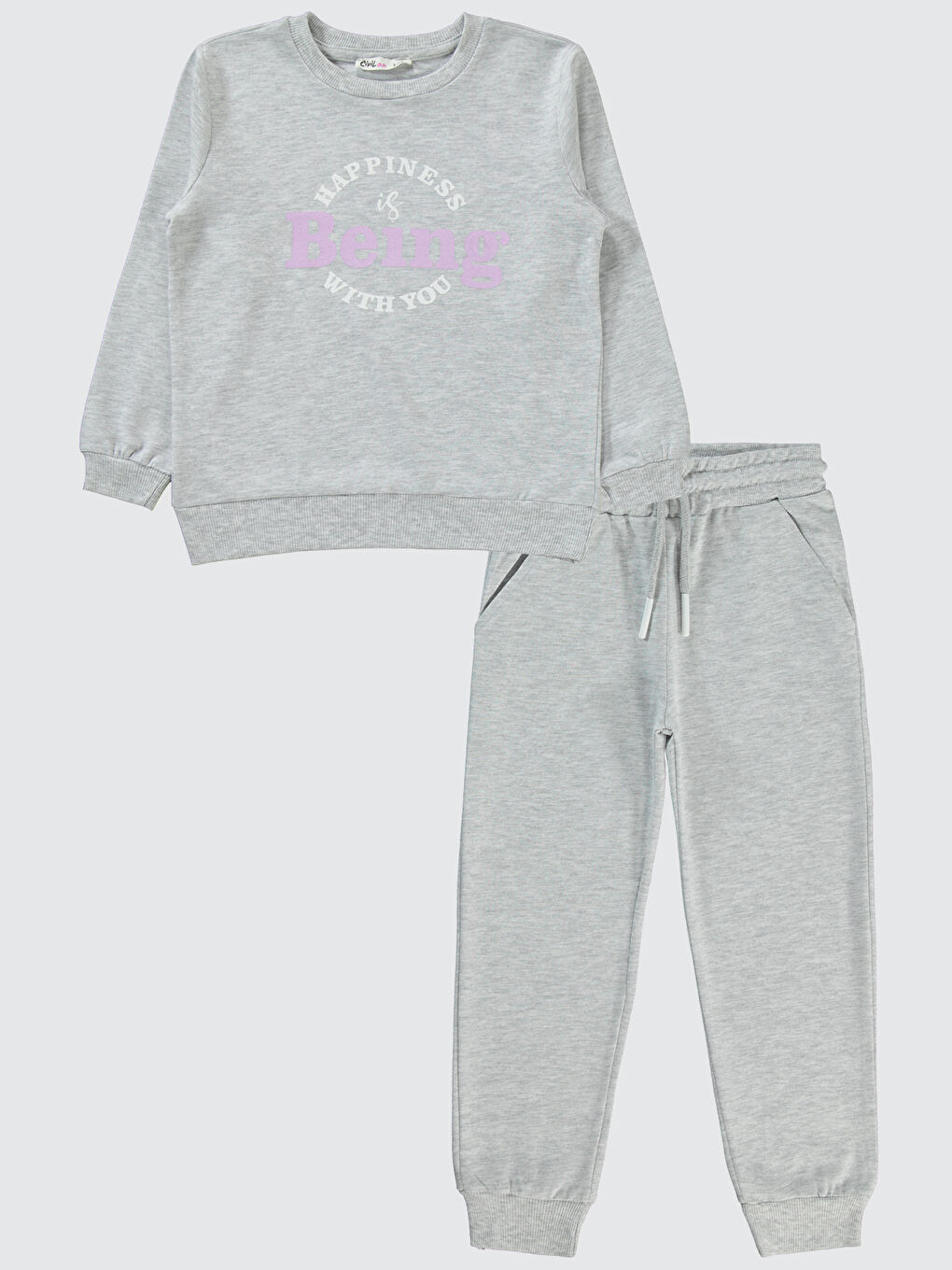 Beyaz Girls Kız Çocuk Eşofman Takımı 6-9 Yaş Karmelanj