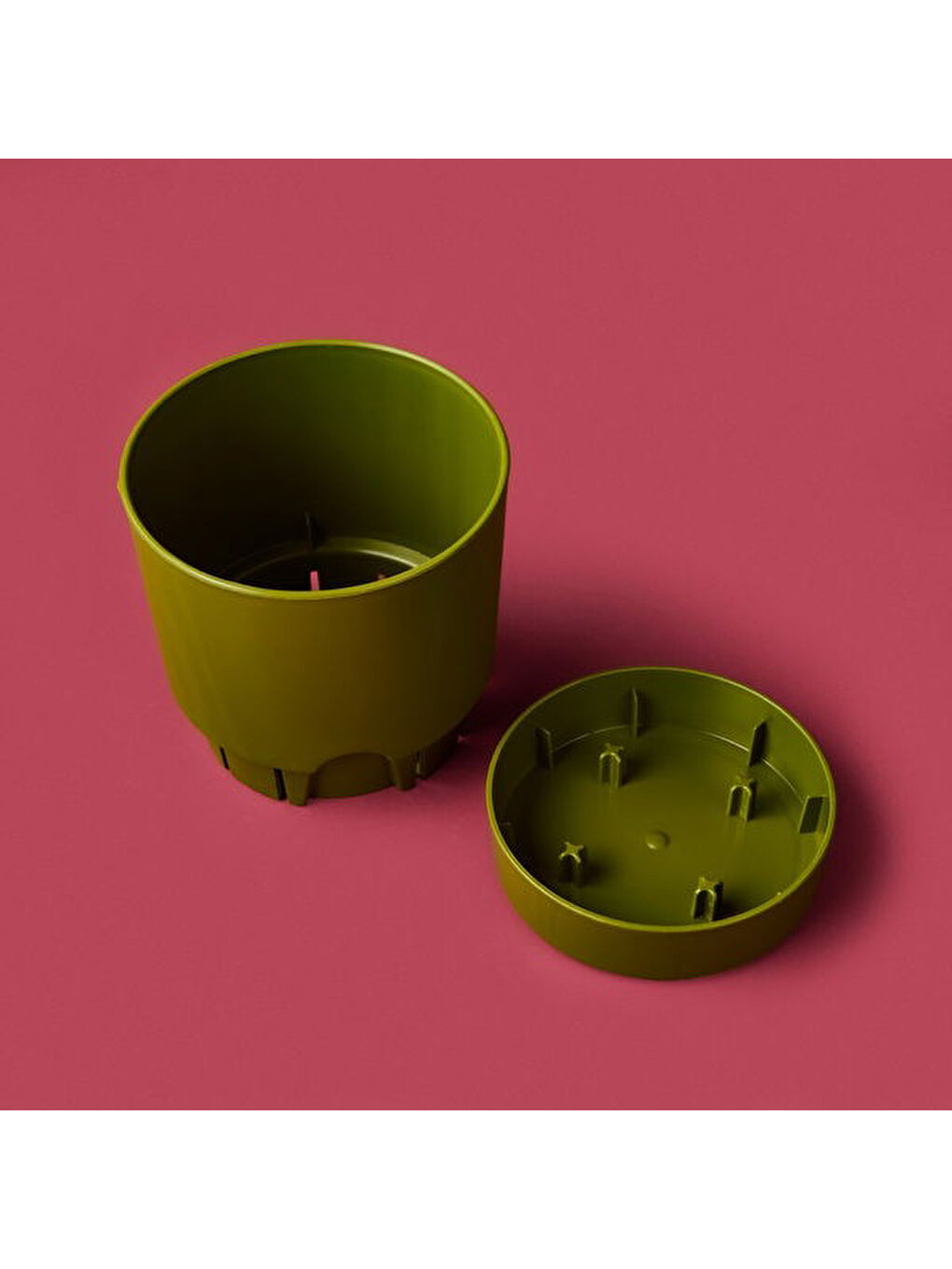 Begonya Saksı - Yeşil - 950 ml-2