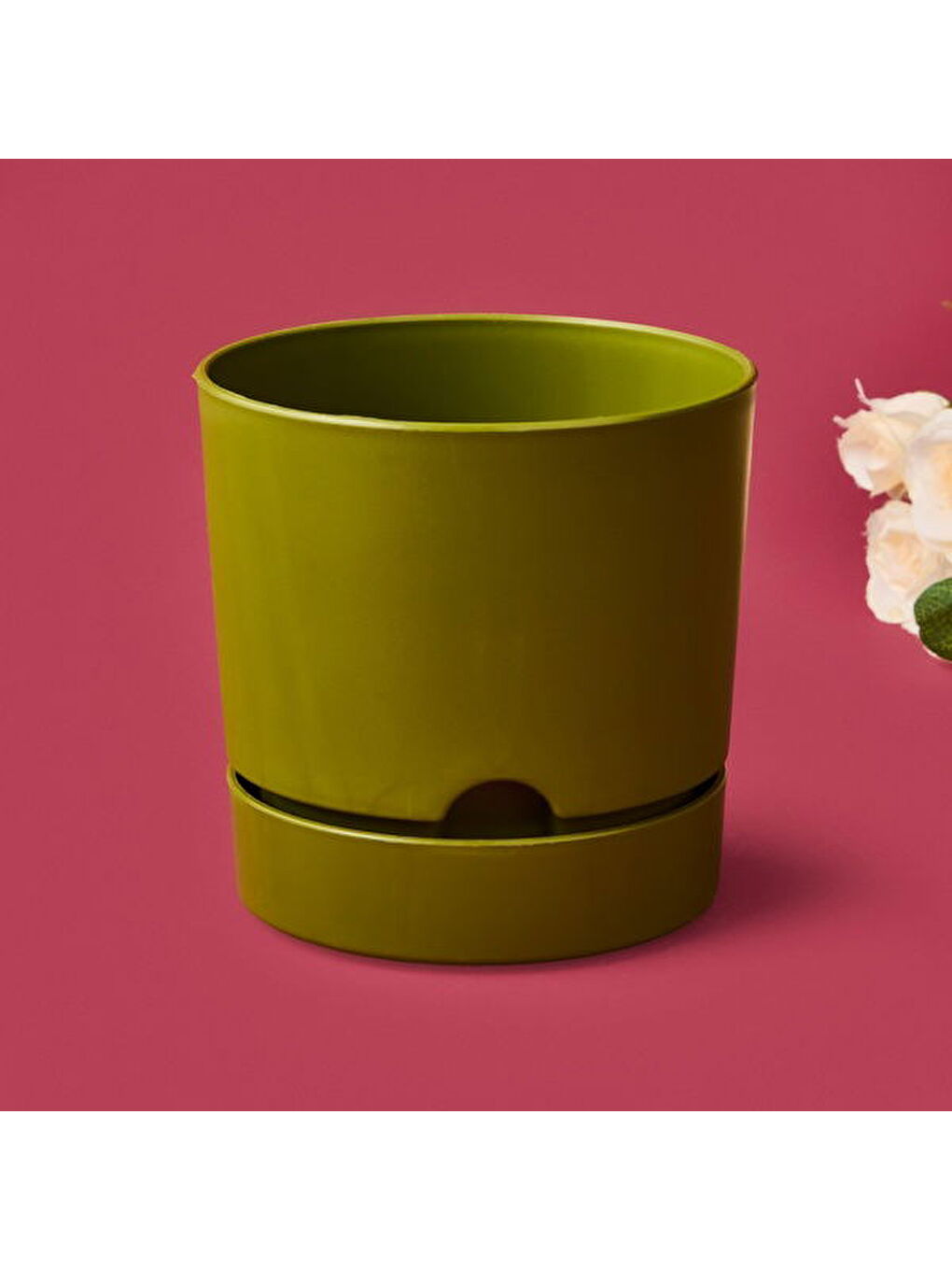 Begonya Saksı - Yeşil - 950 ml-3