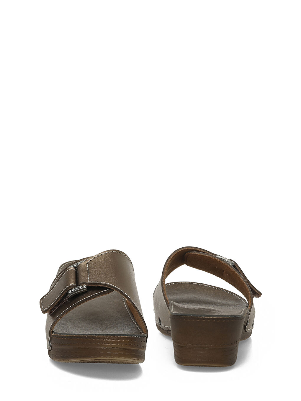 Sarı 409021.Z6FX Bronz Kadın Ev Terliği-4