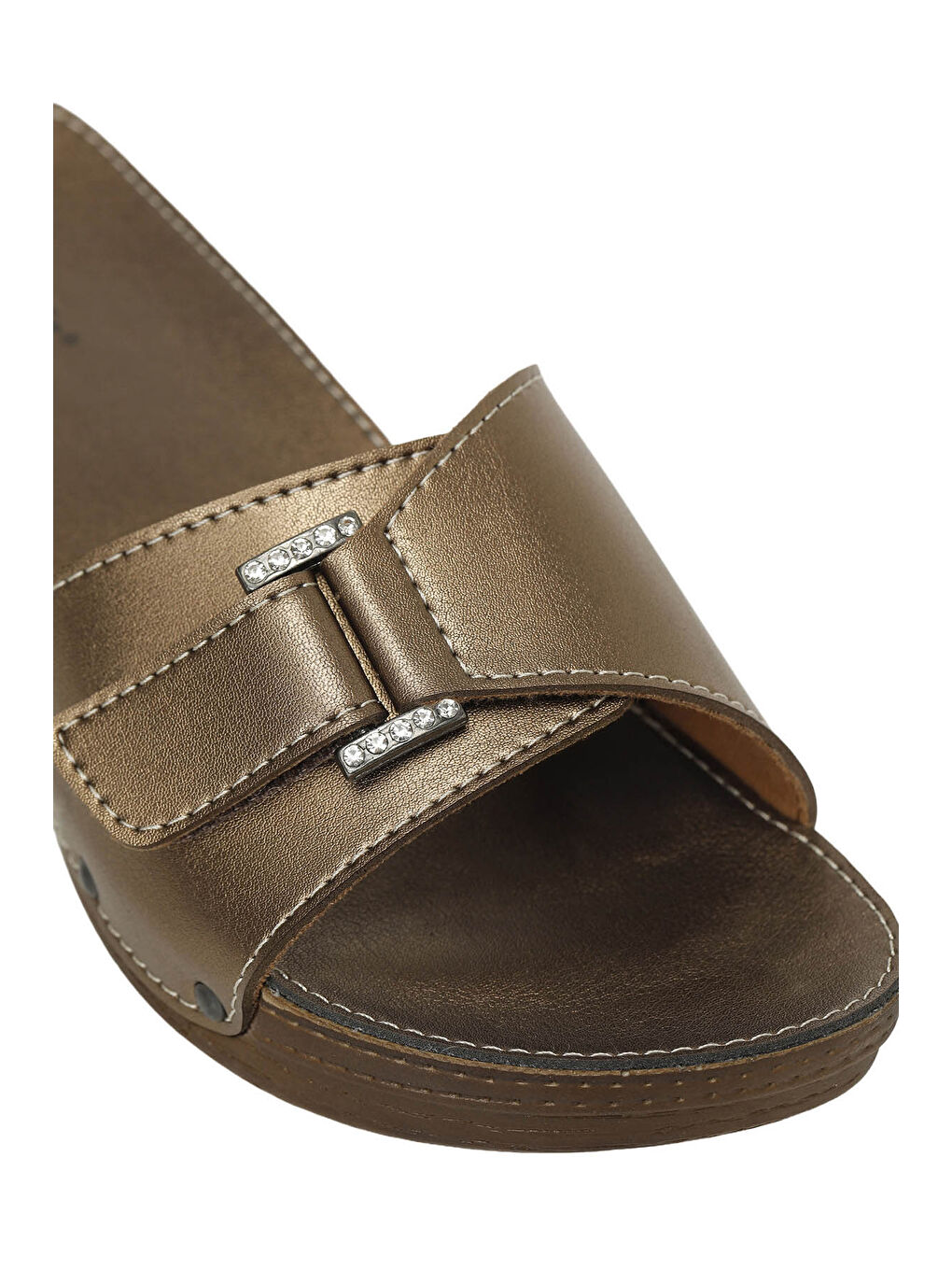 Sarı 409021.Z6FX Bronz Kadın Ev Terliği-6