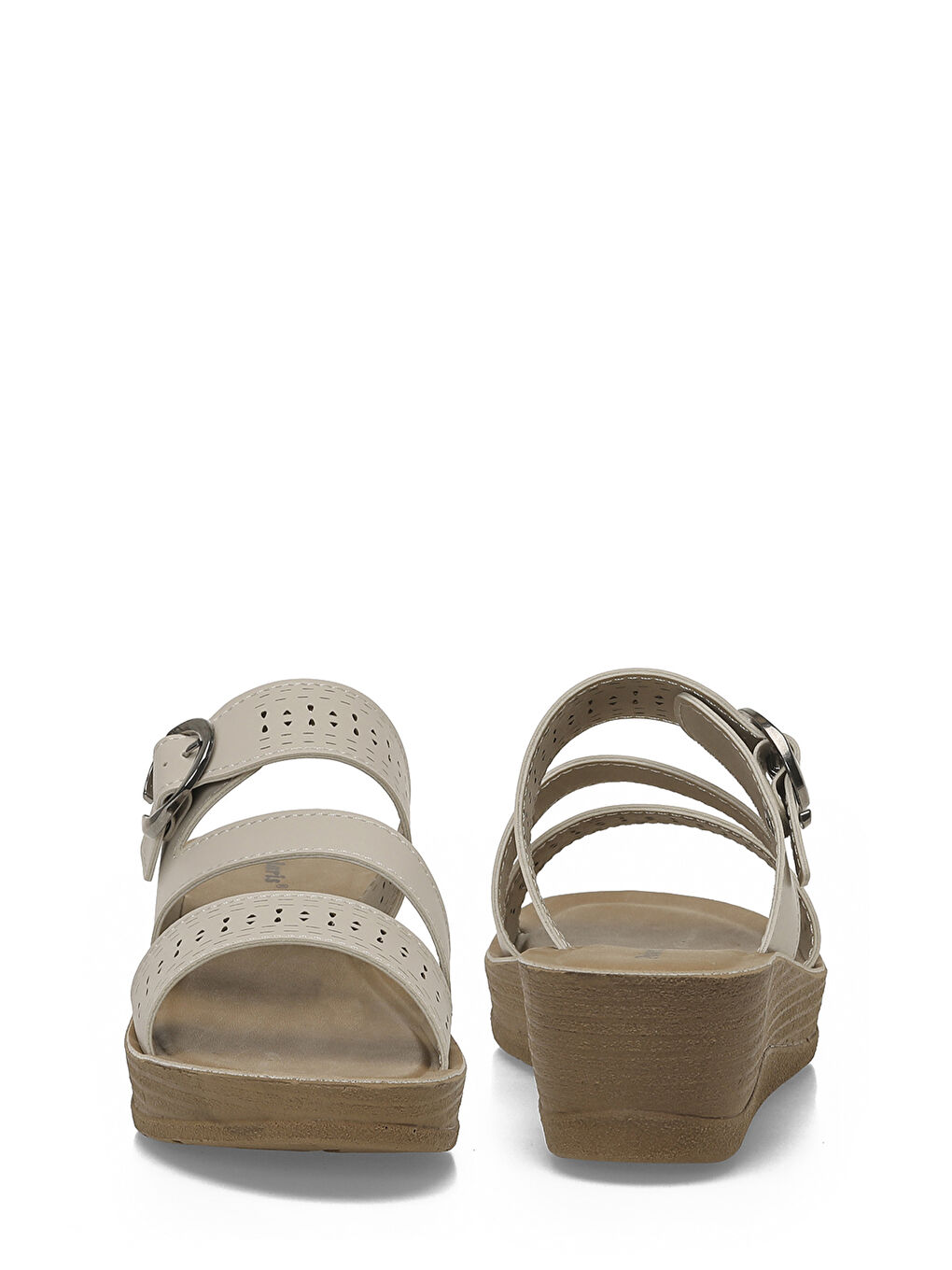 409022.Z6FX Bej Kadın Terlik-4