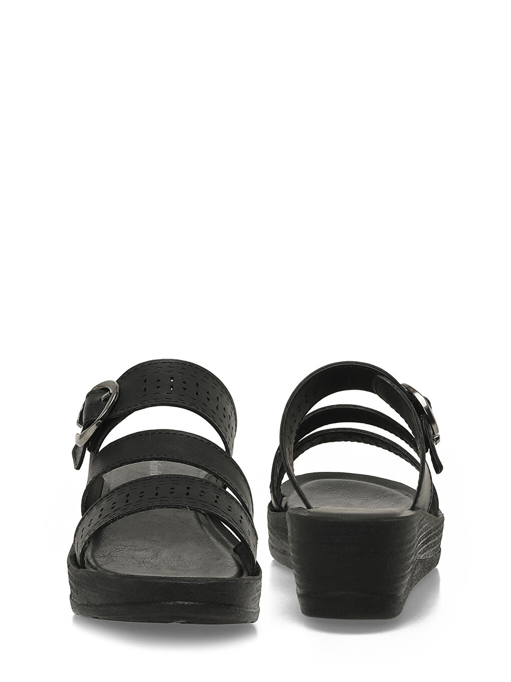 409022.Z6FX Siyah Kadın Terlik-4