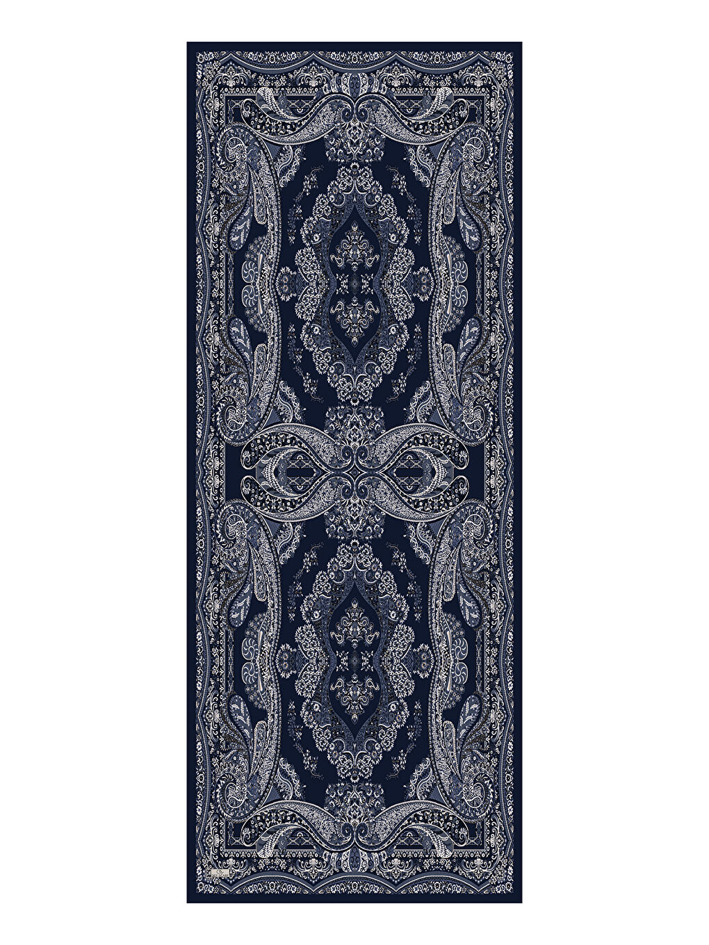 Pamuk Şal Flow İndigo-5