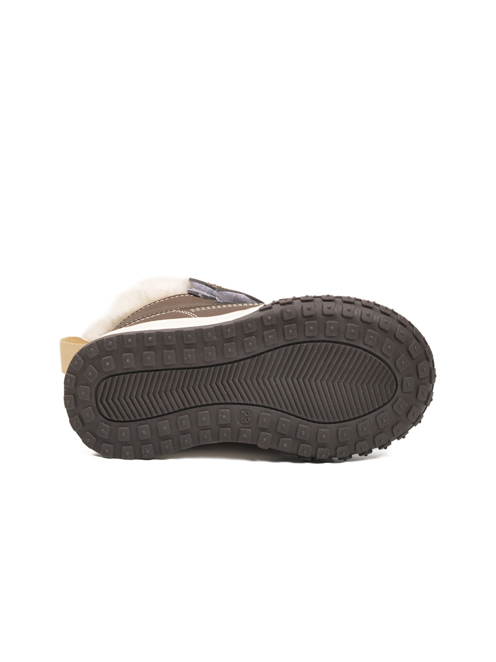 Kahverengi Kahve Cırtlı Kaymaz Taban Unisex Çocuk Bot Shade B-4