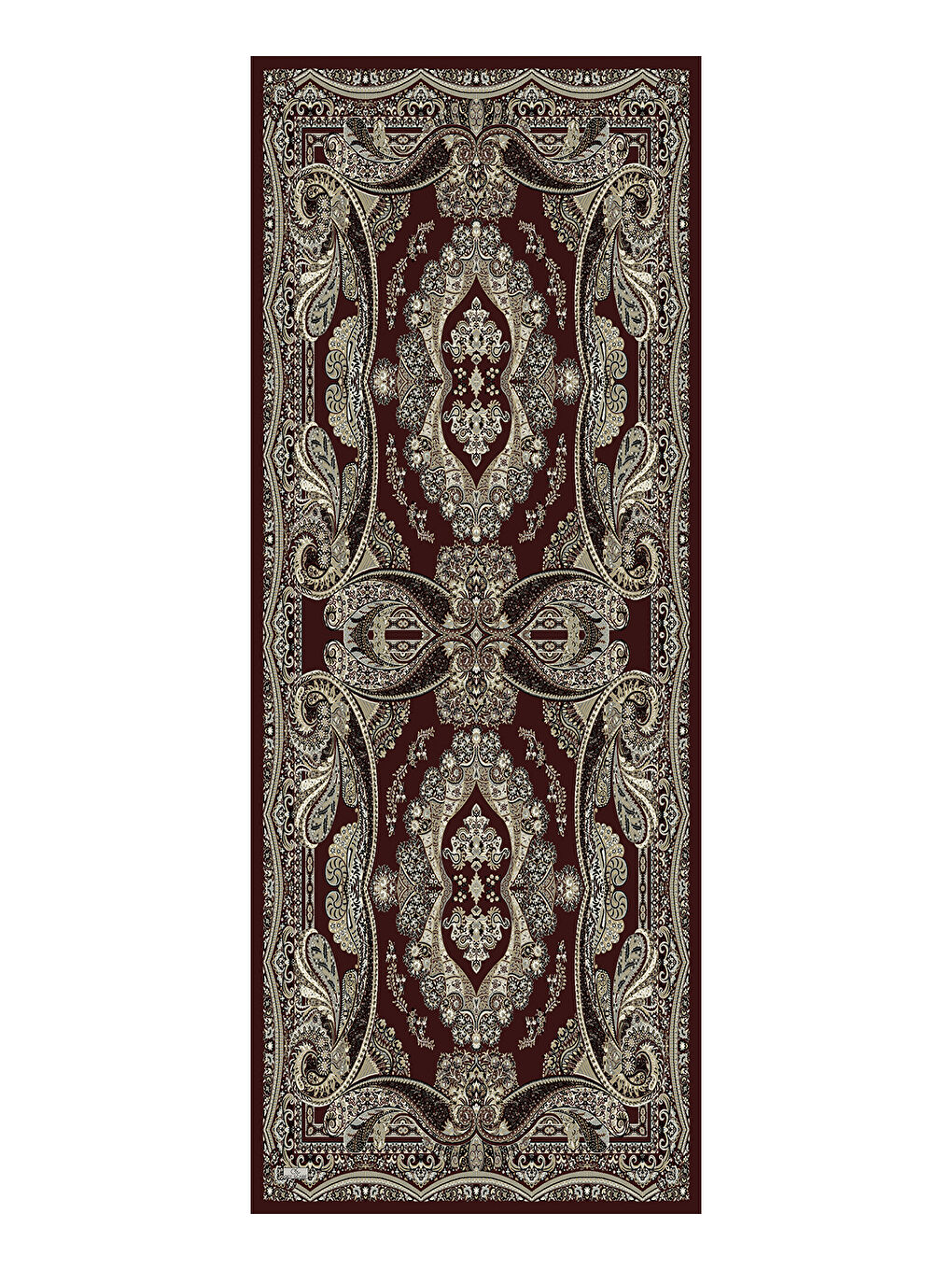 Pamuk Şal Flow Bordo-6