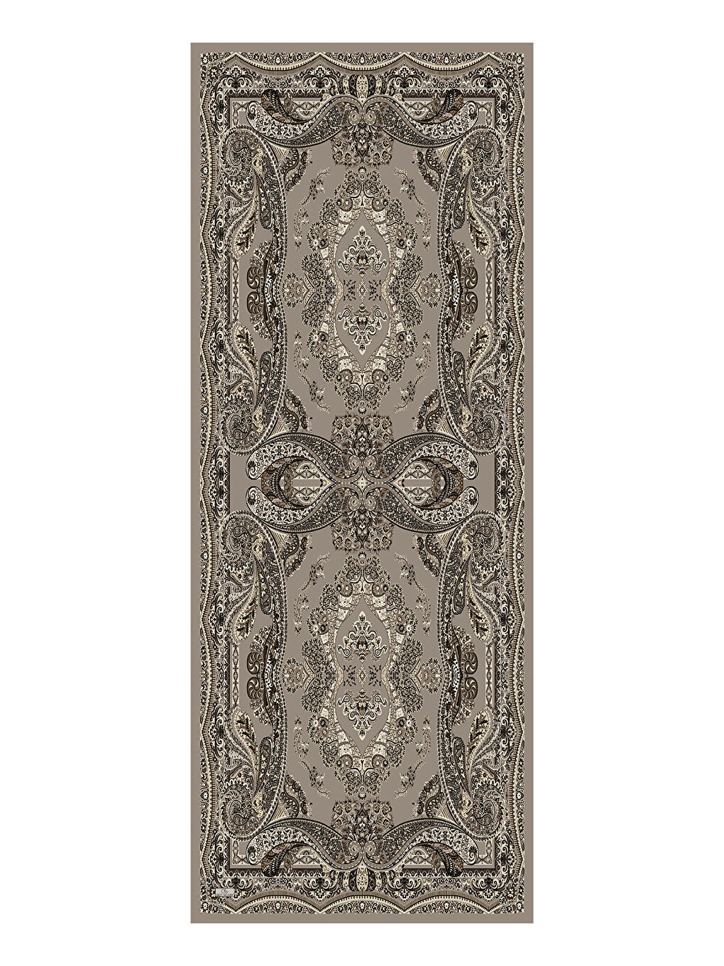 Bej Pamuk Şal Flow Taş-3