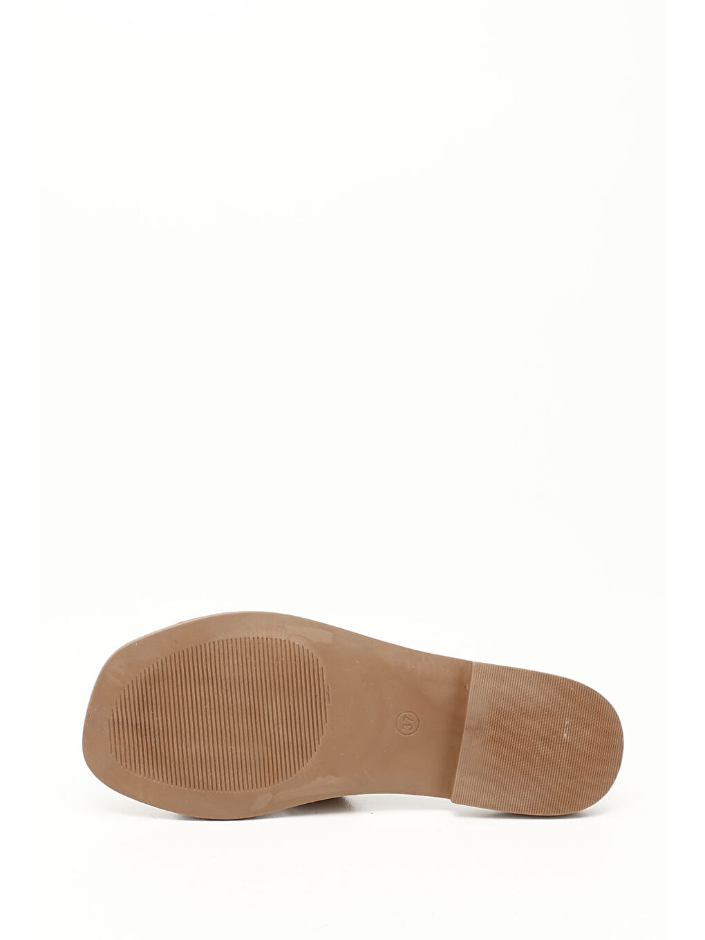 Kadın HAKİ-TABA Tokalı Hakiki Deri Terlik-3