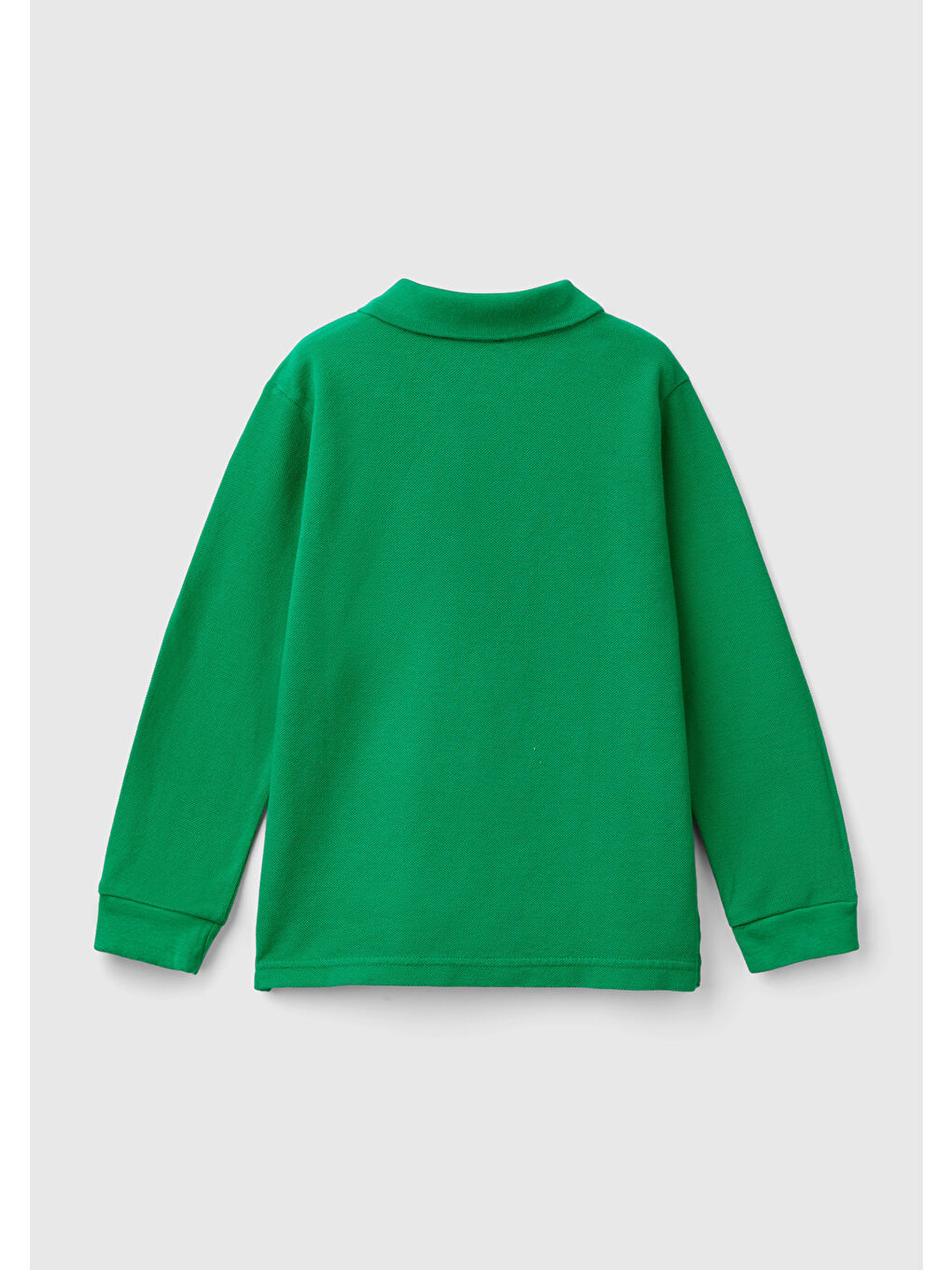 United Colors Of Benetton Erkek Çocuk Yeşil Logolu  Sweatshirt - 1