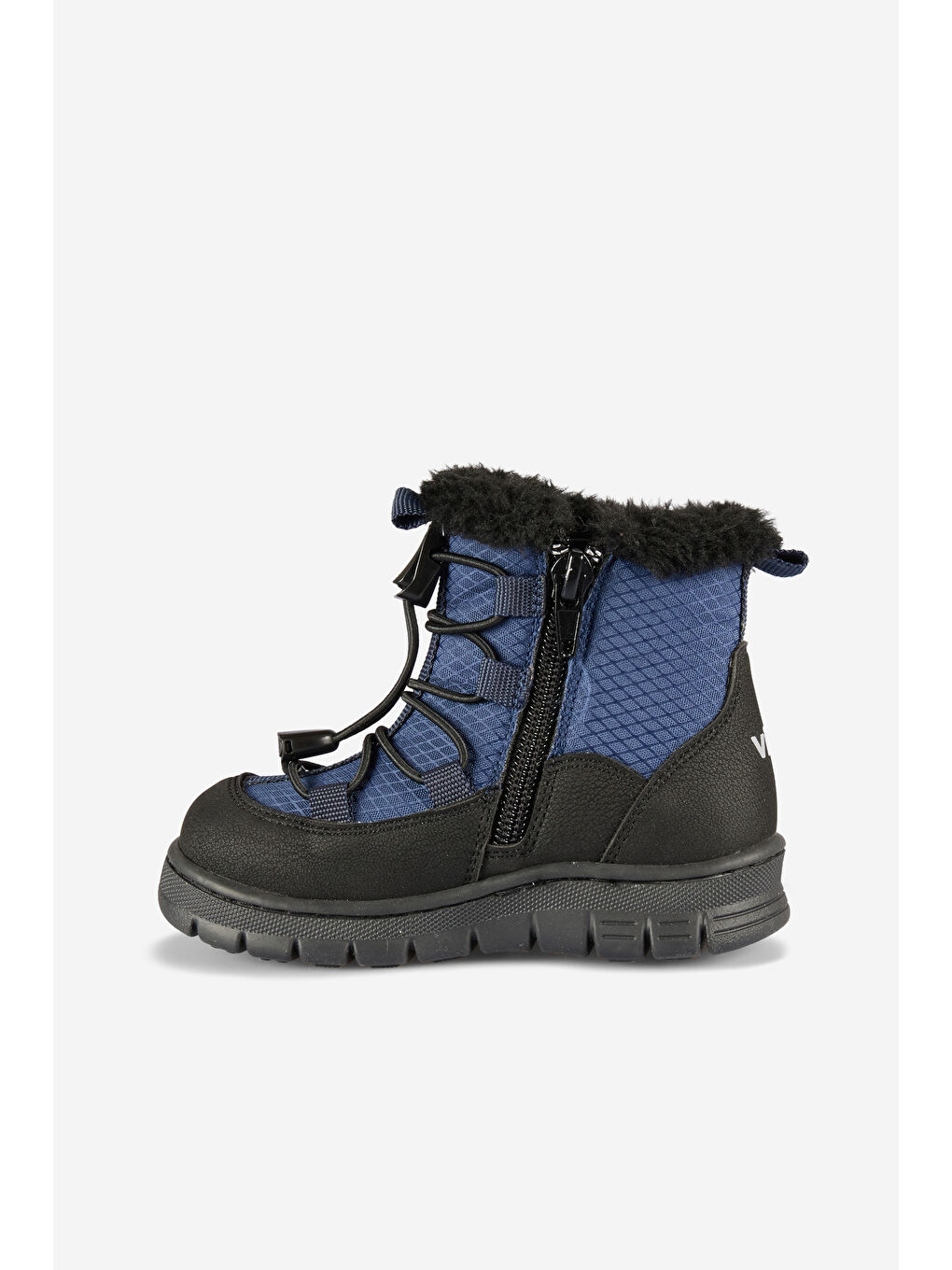 Nagoya Kürklü Erkek Bebek Lacivert Bot-1