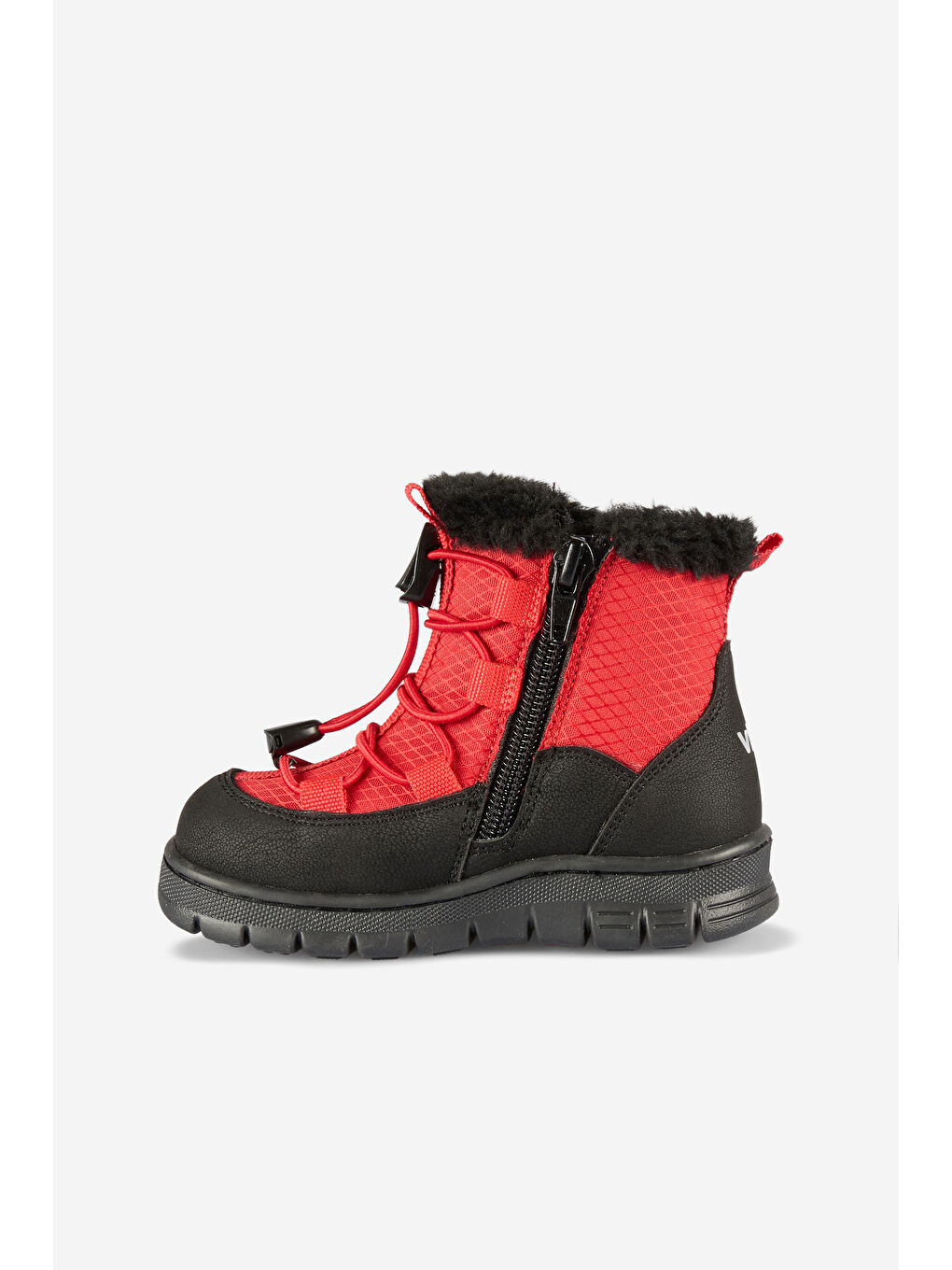 Nagoya Kürklü Kız Bebek Kırmızı Bot-1