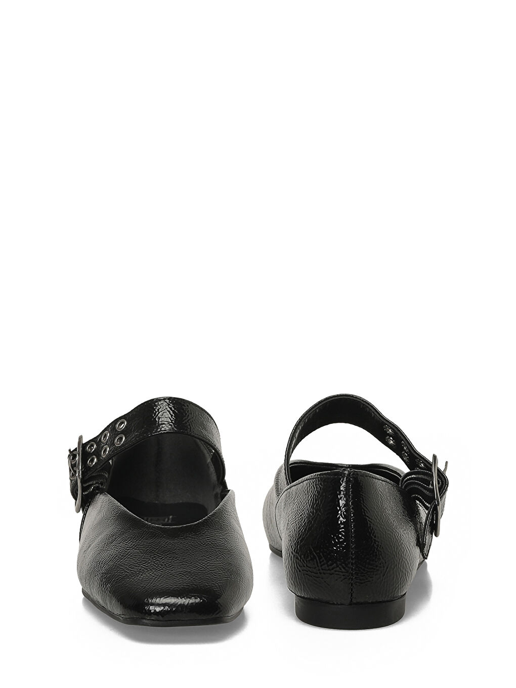 26S-992 6FX Siyah Kadın Babet-4