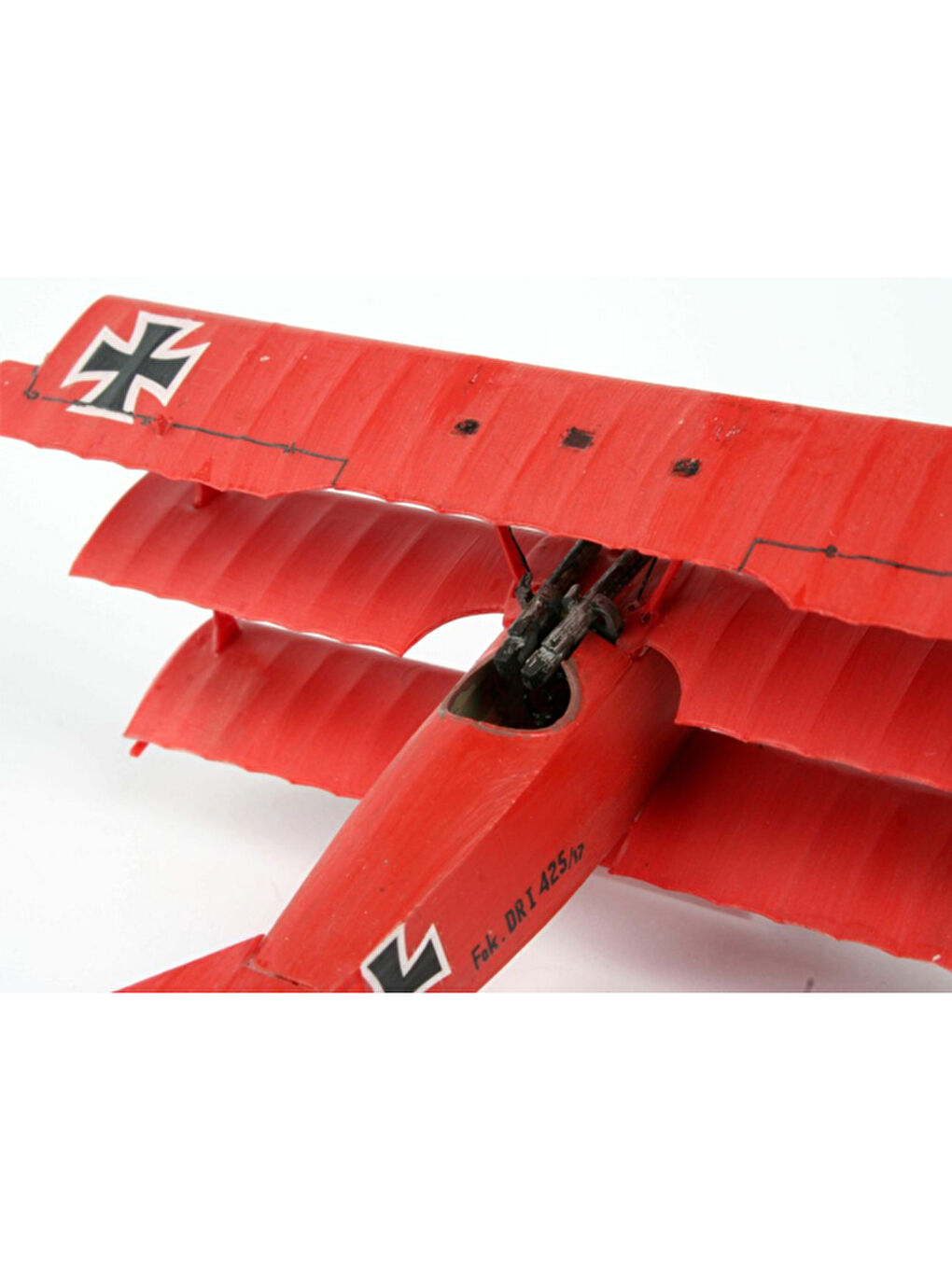 Revell Renksiz Fokker D.1 Trıple 64116 - 4