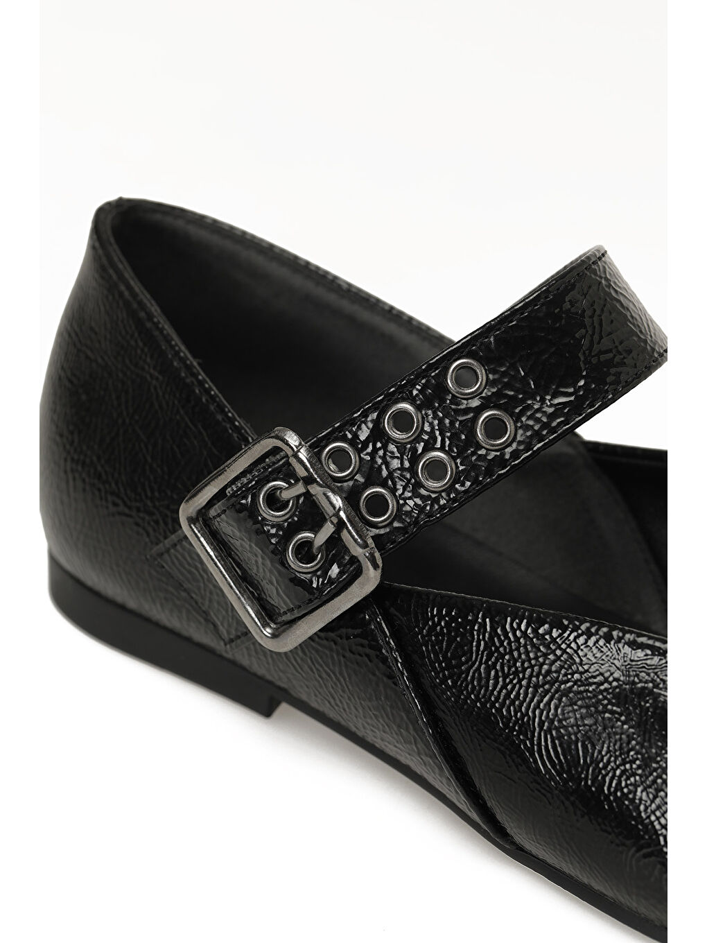 26S-992 6FX Siyah Kadın Babet-6