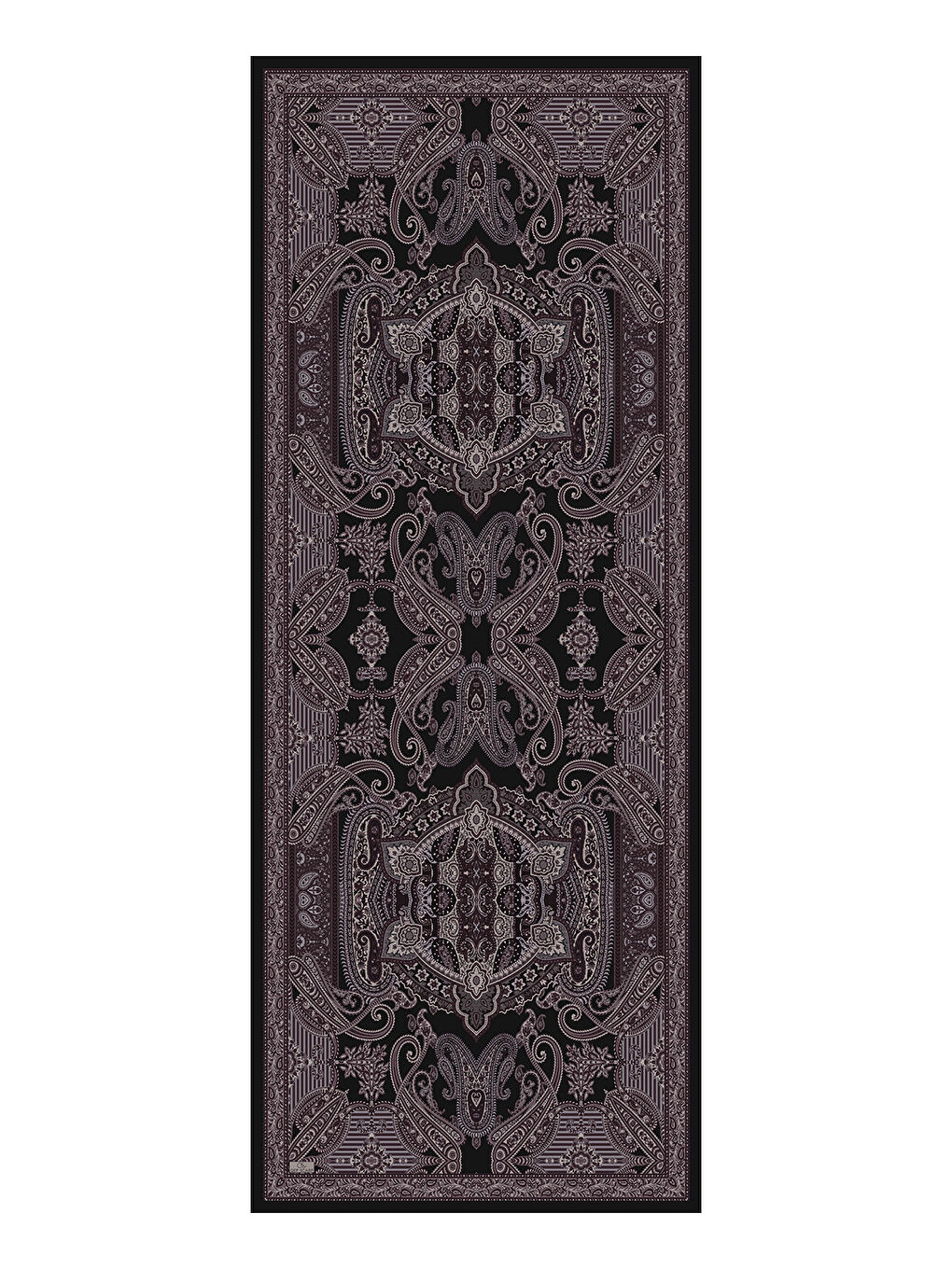 Pamuk Şal Shadow Koyu Mor-4