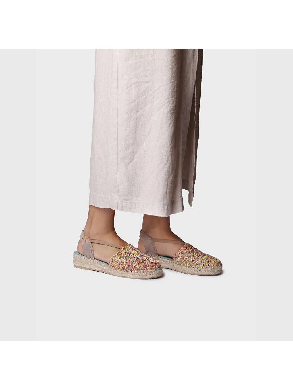 Ekru Kadın Sandalet ELSA-CO-3