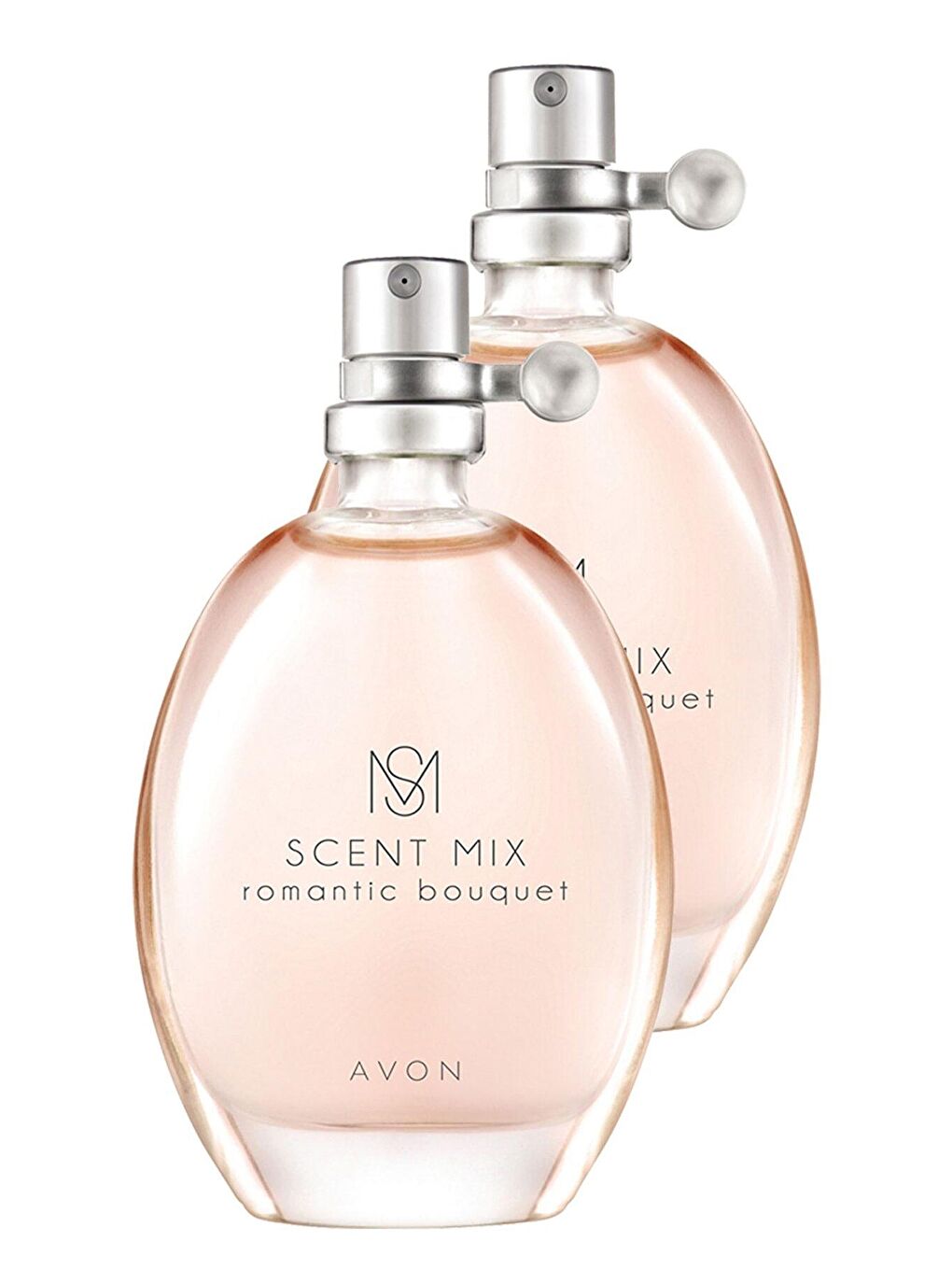 AVON Renksiz Scent Mix Romantic Bouquet Kadın Parfüm Edt 30 Ml. İkili Set