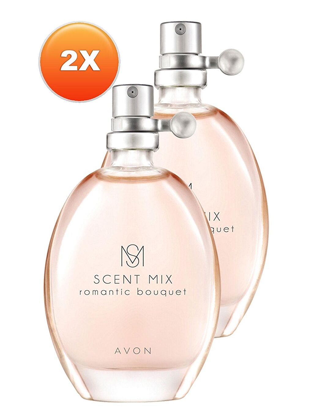 AVON Renksiz Scent Mix Romantic Bouquet Kadın Parfüm Edt 30 Ml. İkili Set - 1