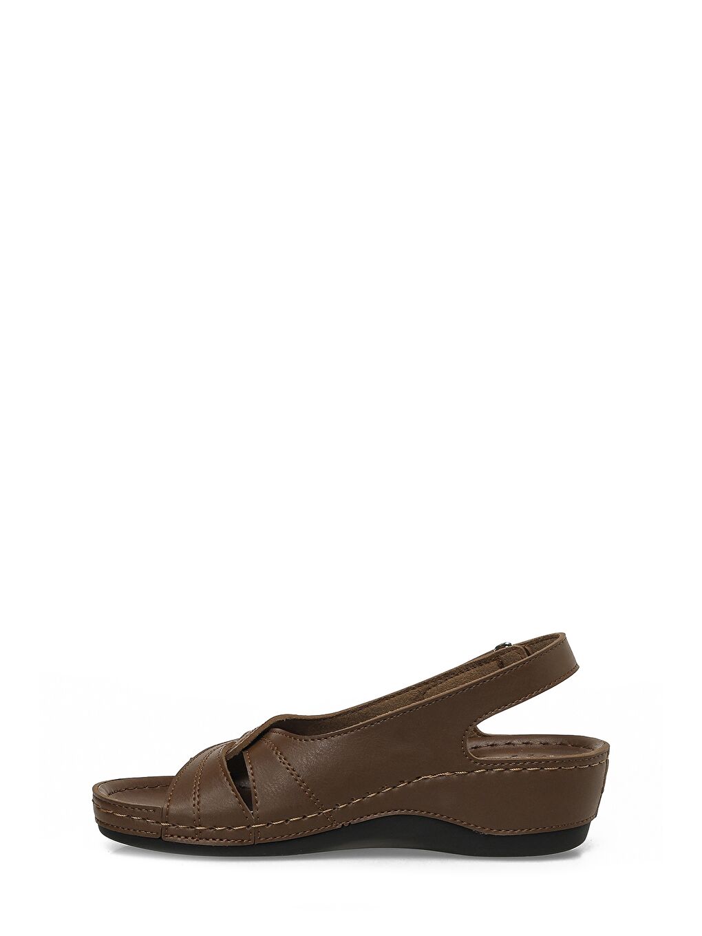 Kahverengi 164339.Z6FX Taba Kadın Düz Sandalet-2