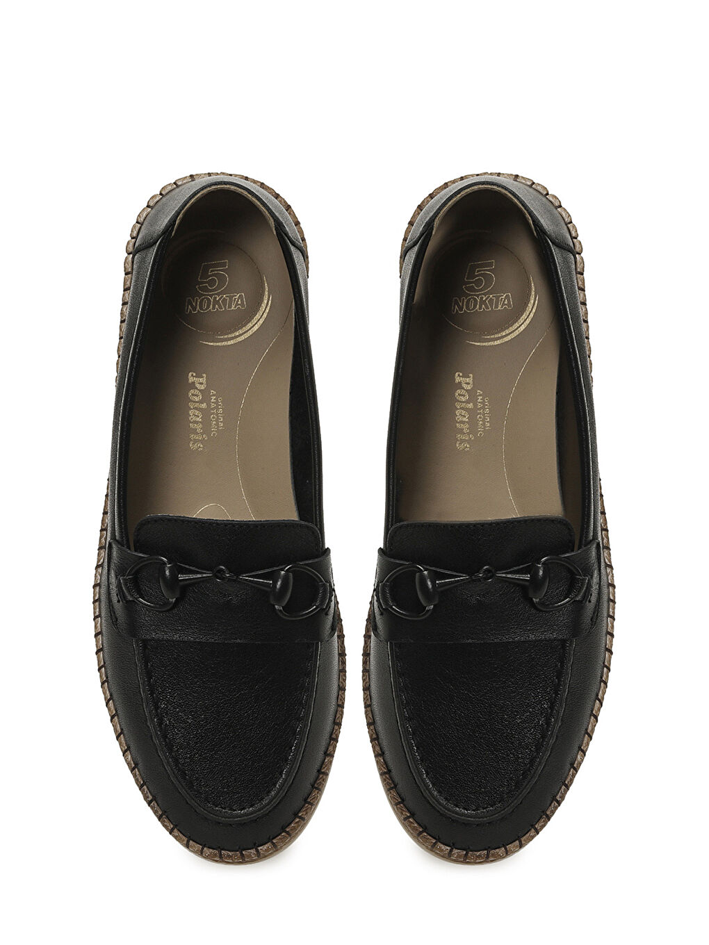 104032.Z6FX Siyah Kadın Loafer-3