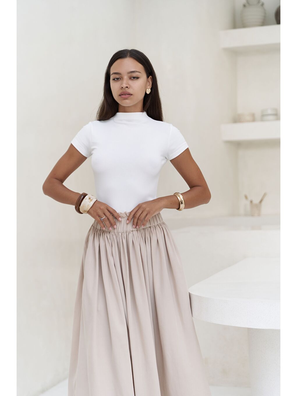 Anvers Boğazlı Ekru Crop-3