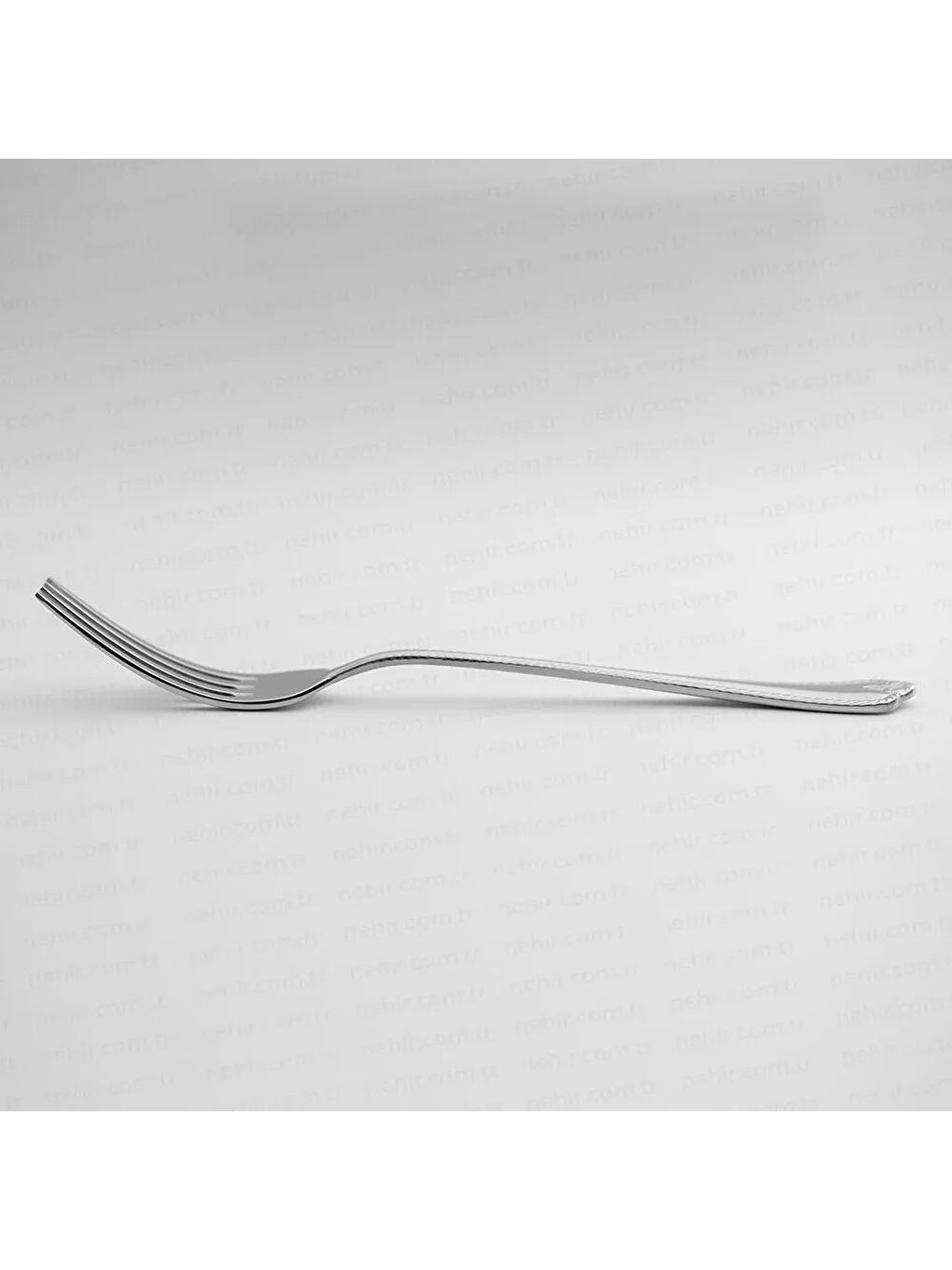 Gri Fulya Sade 12 Kişilik 60 Parça Çatal Kaşık Takımı-5