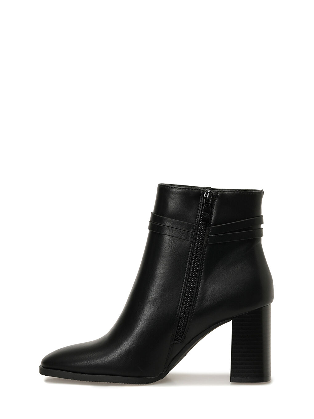 25K-8111 5PR Siyah Kadın Topuklu Bot-2