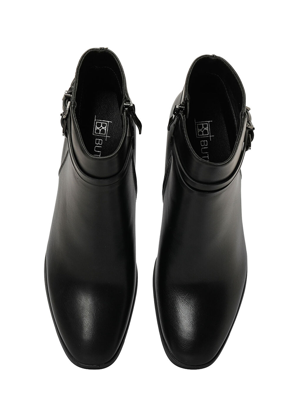 25K-8111 5PR Siyah Kadın Topuklu Bot-3