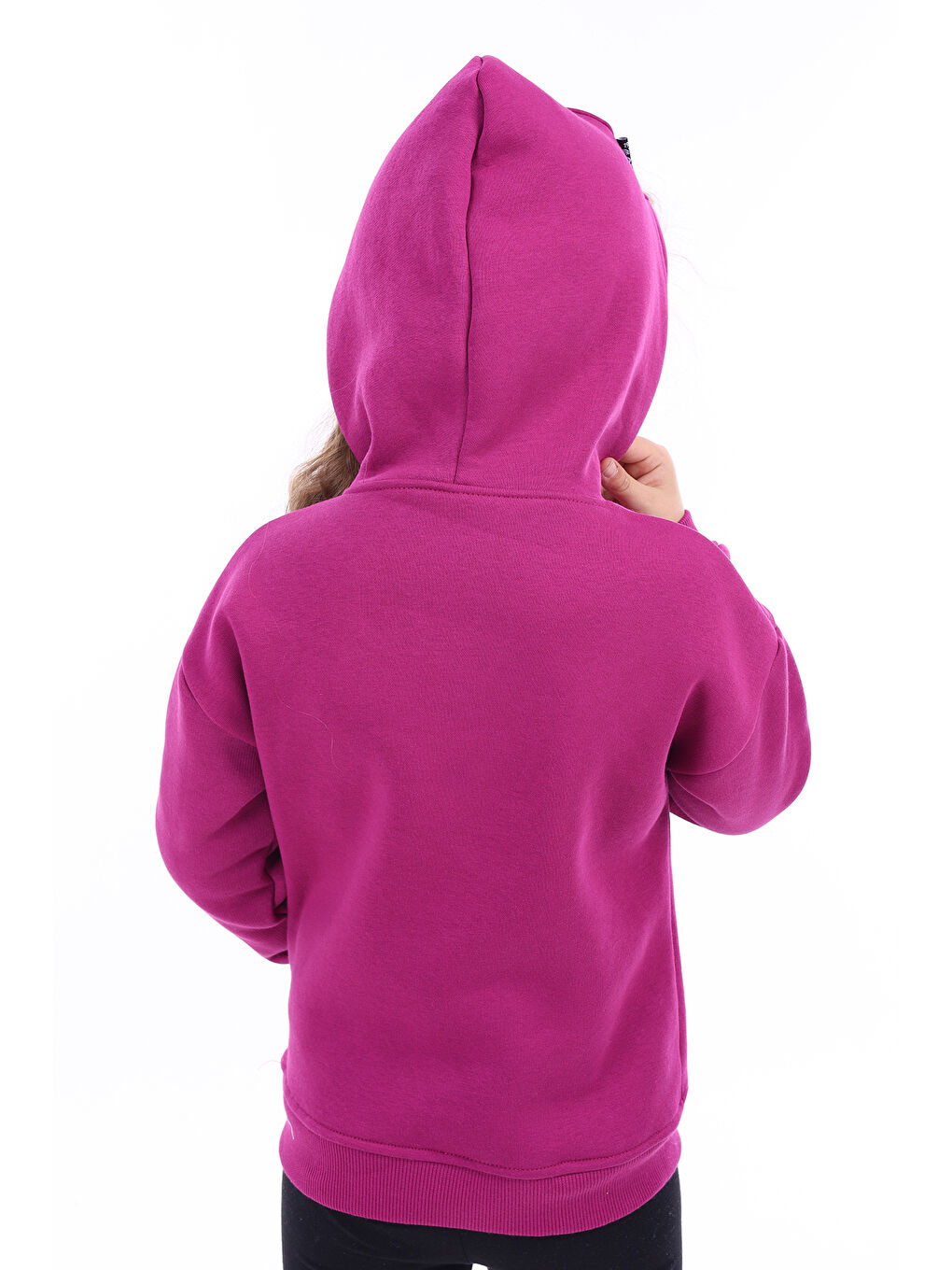 Mürdüm Kız Çocuk Sweatshirt-1