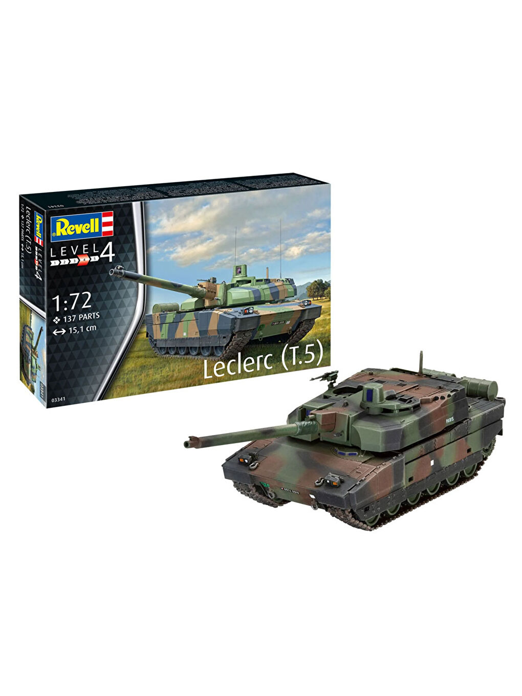 Revell Renksiz Maket Leclerc T.5 03341