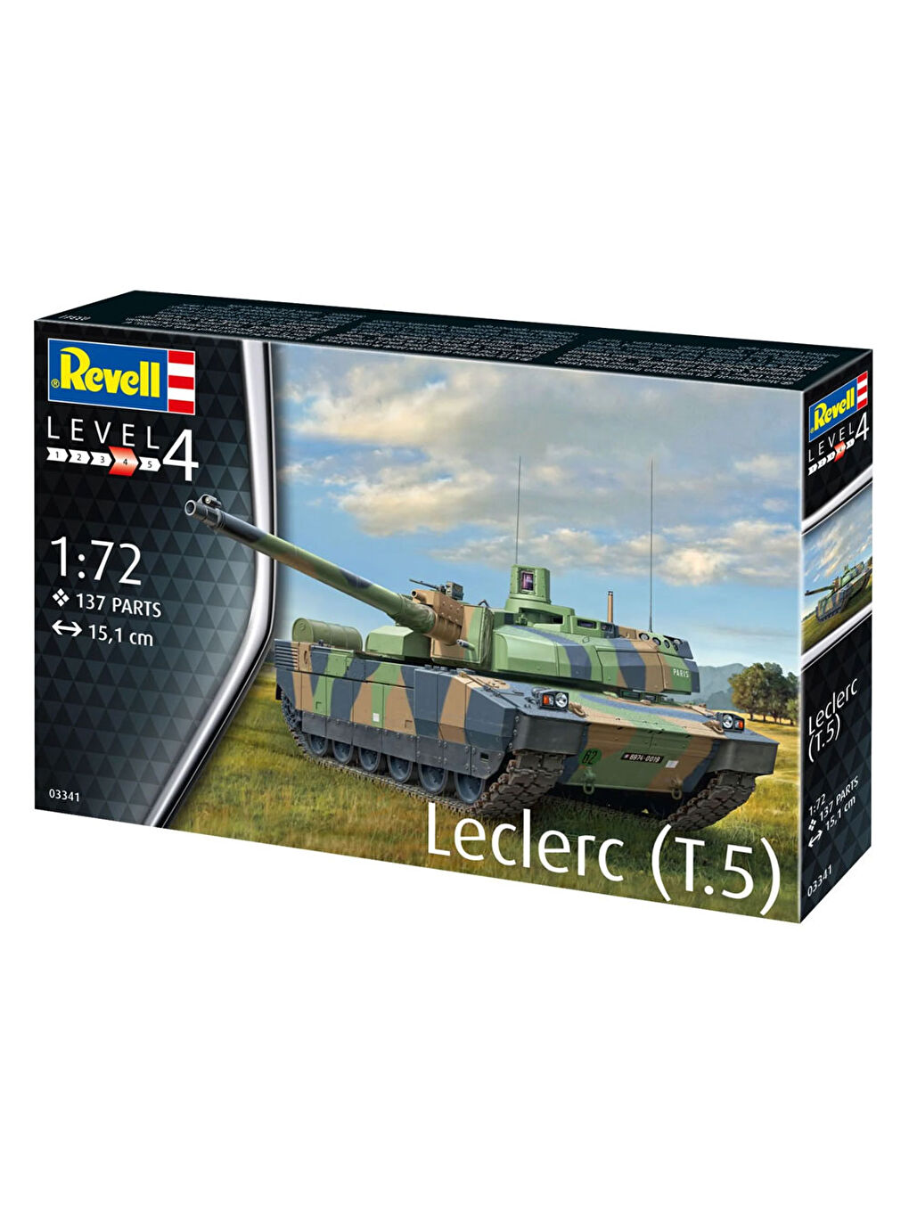 Revell Renksiz Maket Leclerc T.5 03341 - 2