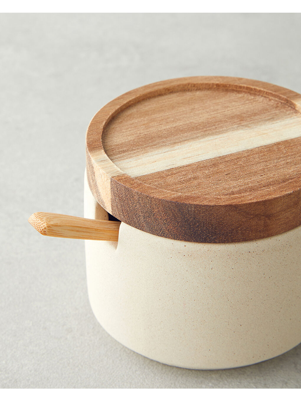 Mara Dolomite 3'lü Baharatlik 27x9 cm Bej-3