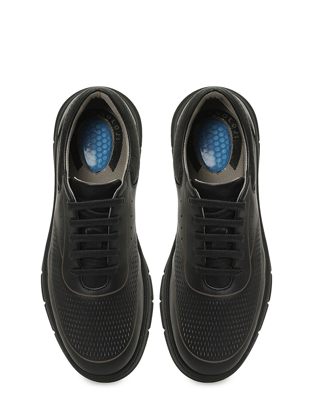 FRIDA-B-FLG 6FX Siyah Erkek Comfort Ayakkabı-3