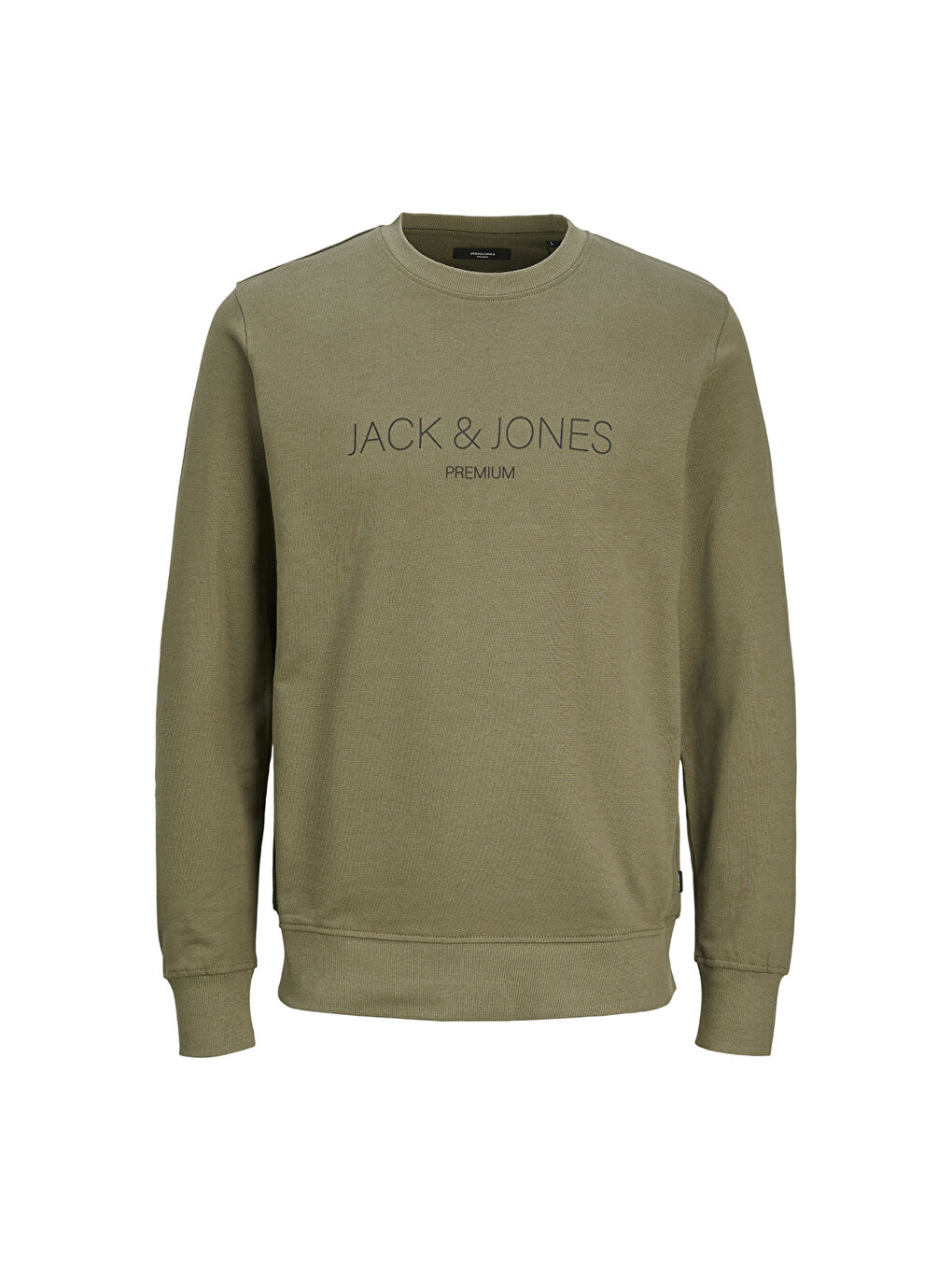 Jack & Jones Blajared Erkek Kahverengi Yuvarlak Yaka Sweatshirt