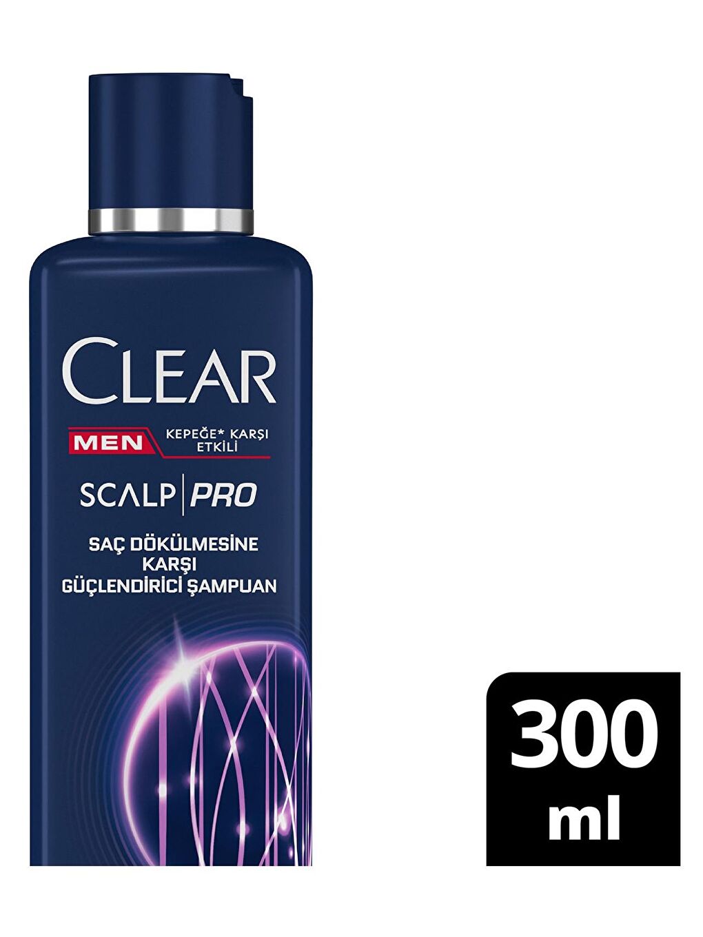 Clear Renksiz Men Scalp Pro Saç Dökülmesine Karşı Güçlendirici Şampuan 300 ml