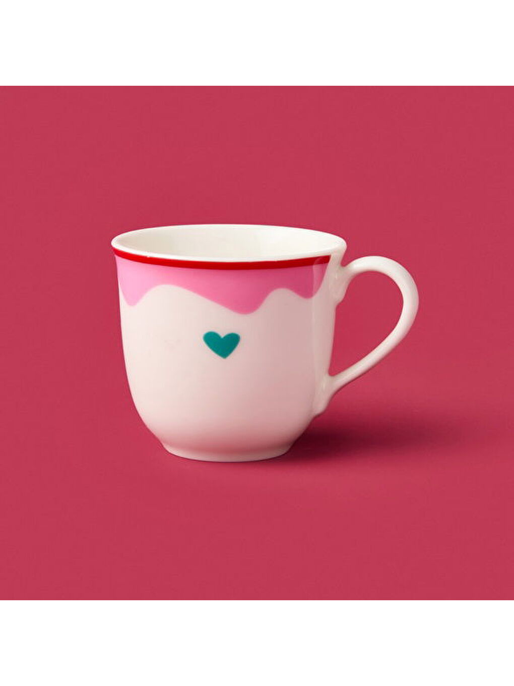 Kitchen Granny Kupa - Pembe / Kırmızı - 290 ml