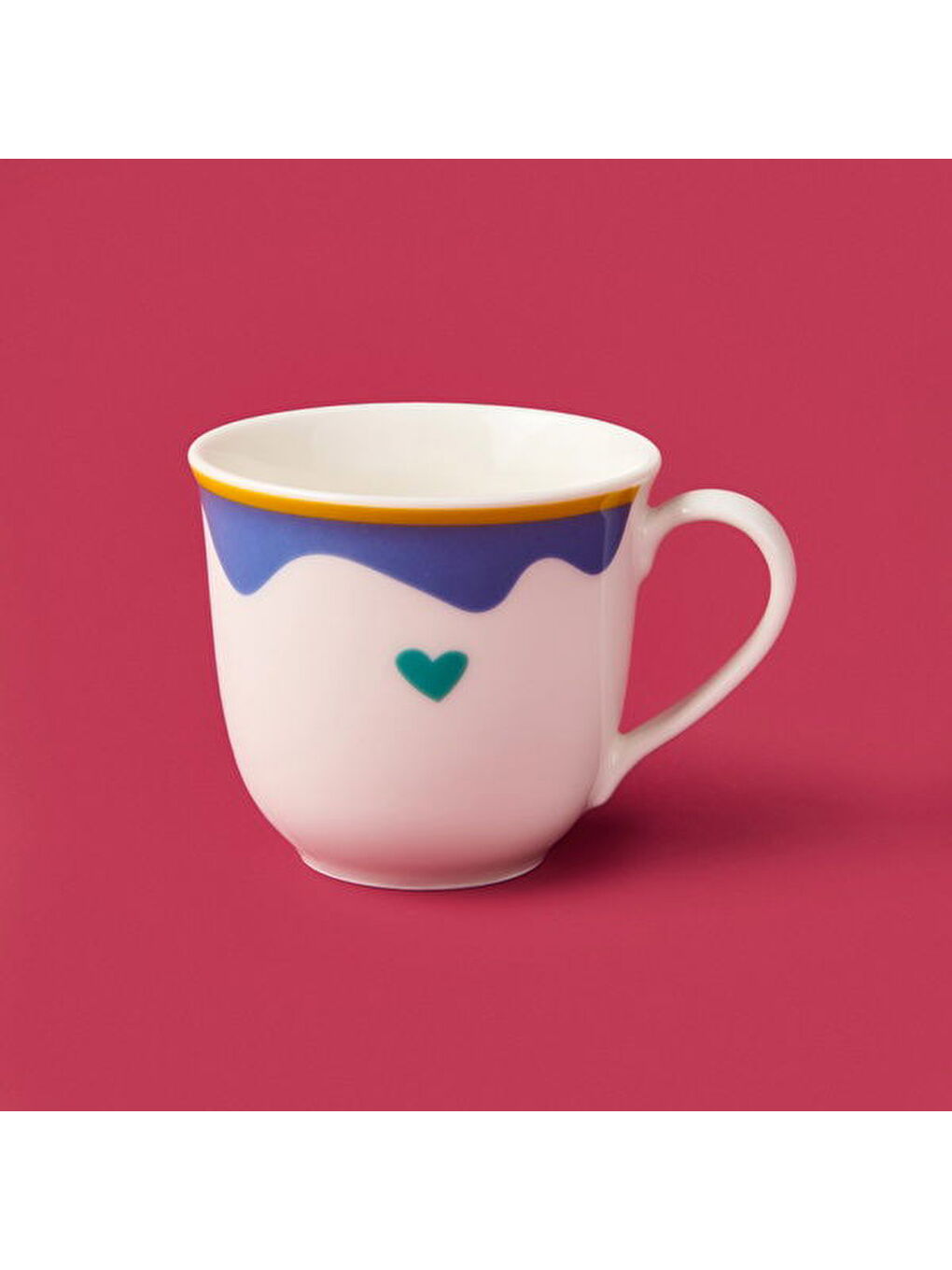 Pembe Kitchen Granny Kupa - Mavi / Sarı - 290 ml