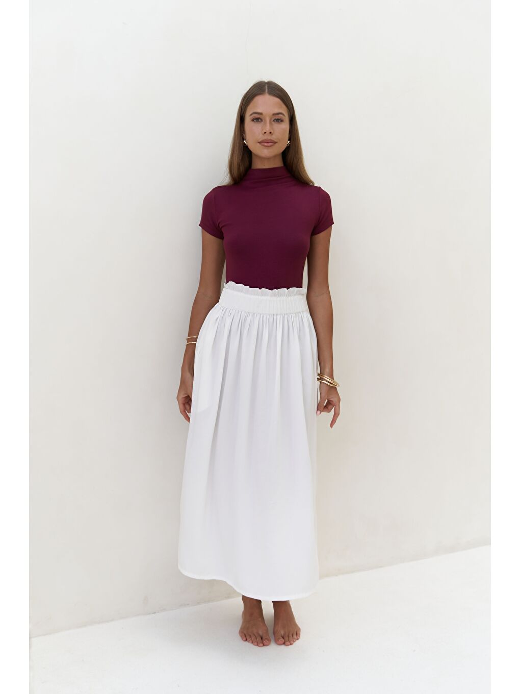 Anvers Boğazlı Bordo Crop-4