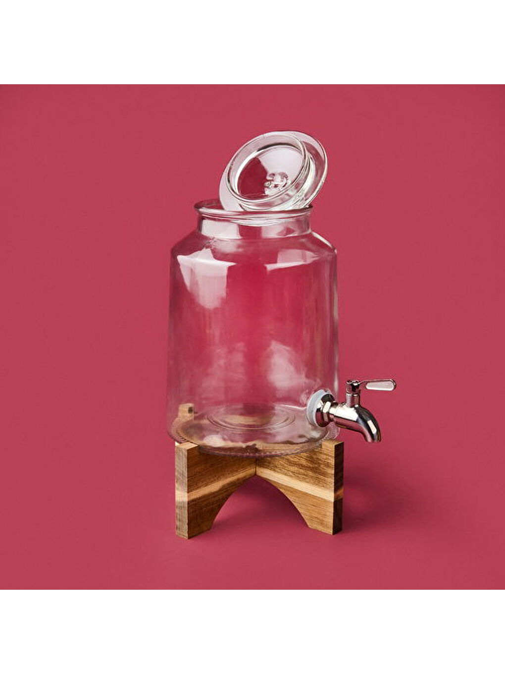 Liam Cam Şerbetlik - Kahverengi / Şeffaf - 3 lt-3