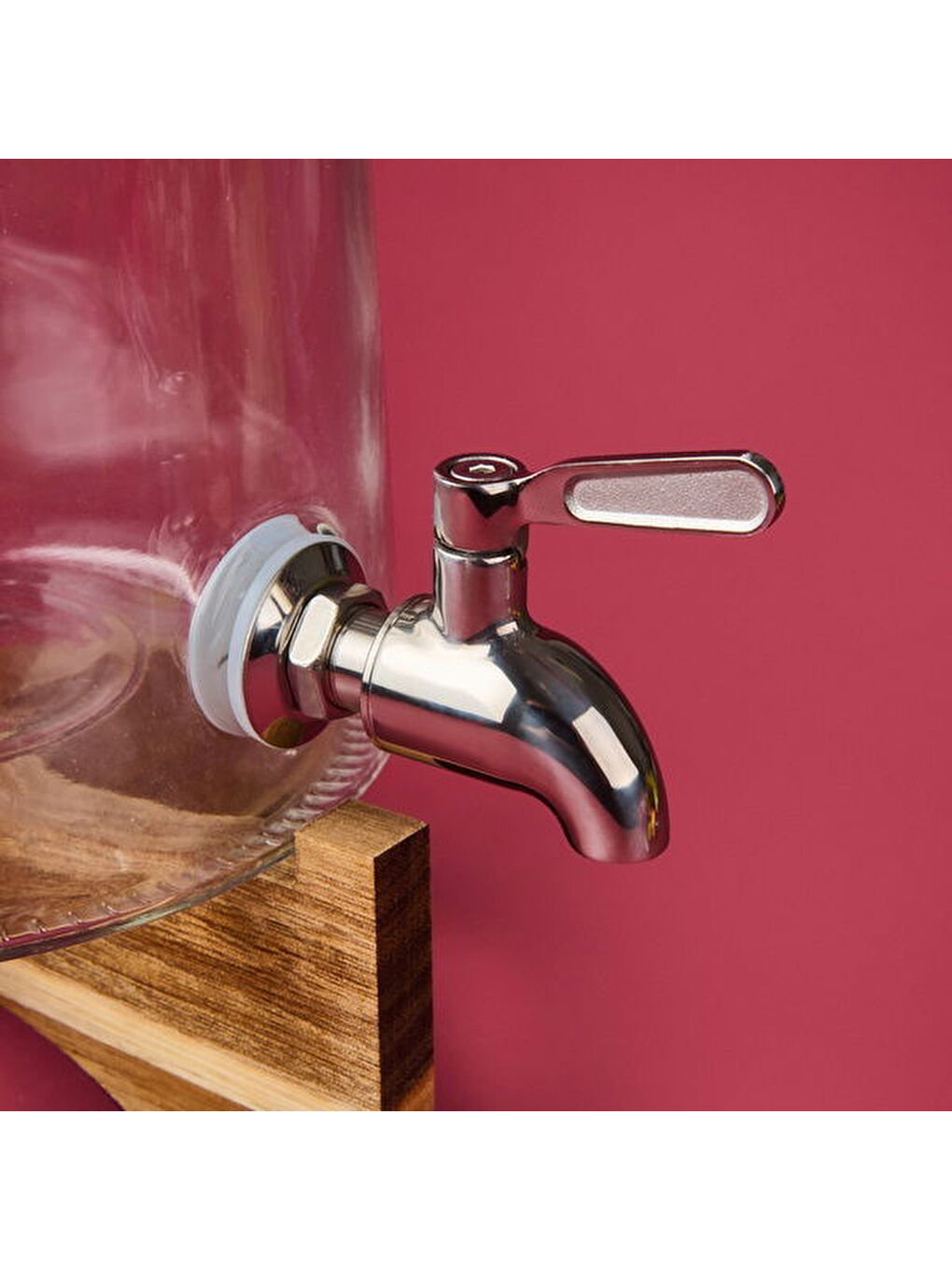 Liam Cam Şerbetlik - Kahverengi / Şeffaf - 3 lt-4