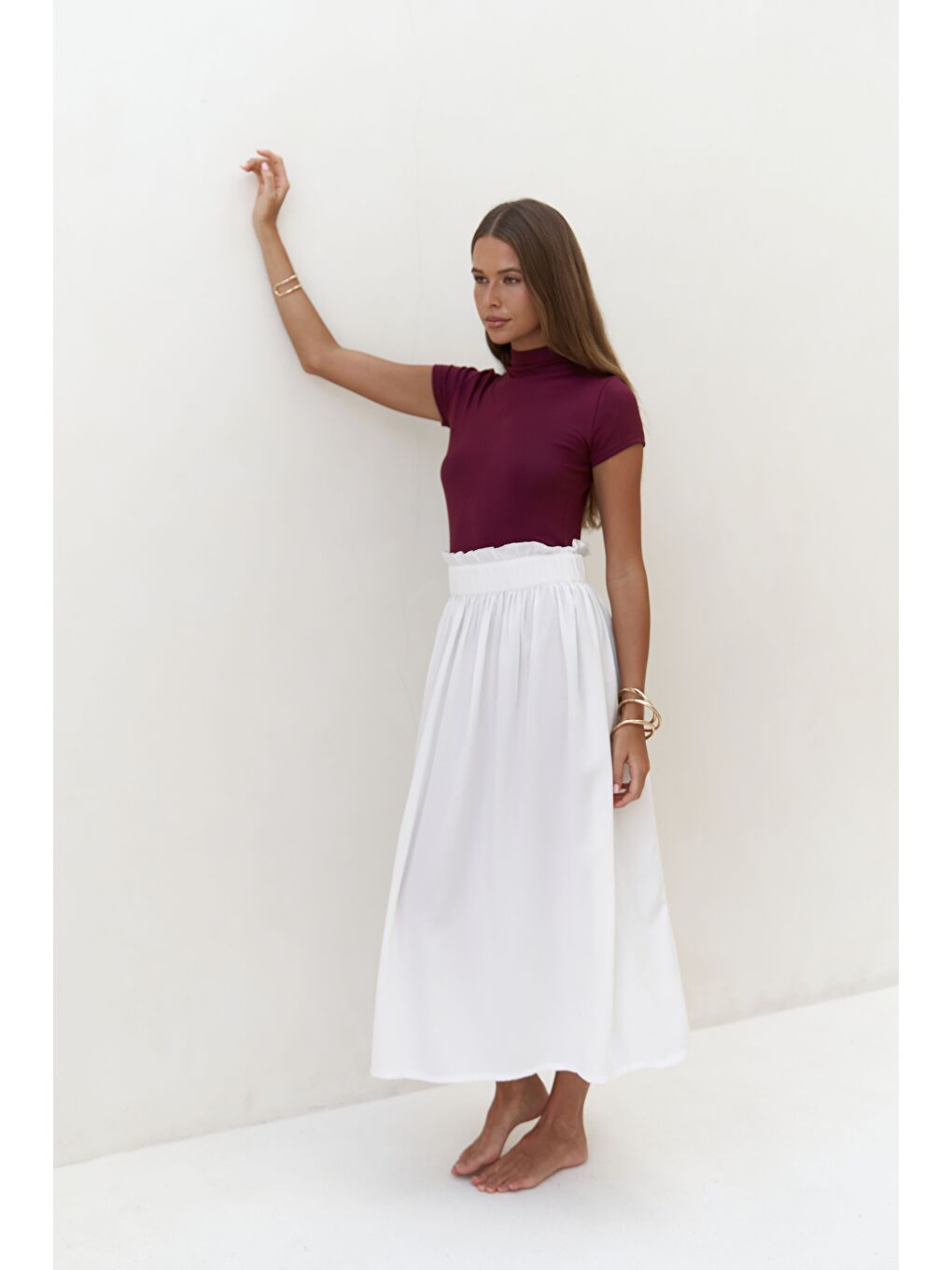 Anvers Boğazlı Bordo Crop-6