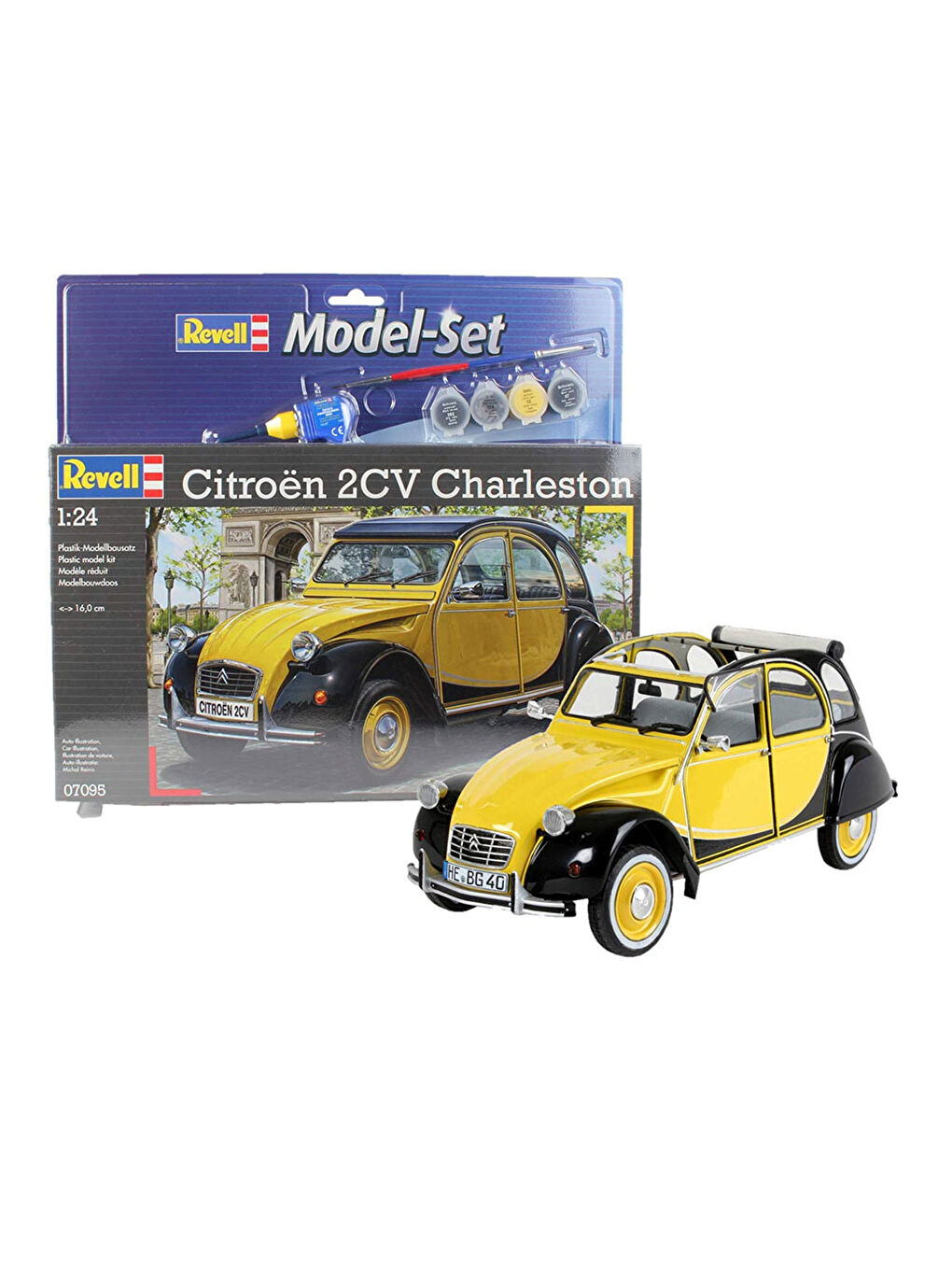 Revell Renksiz Model Set Citroen 2CV 67095