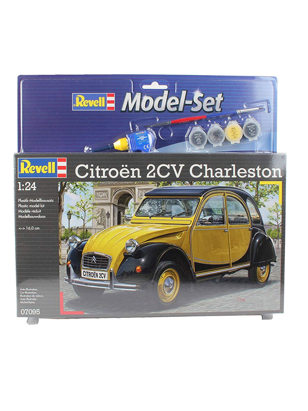 Revell Renksiz Model Set Citroen 2CV 67095 - 4