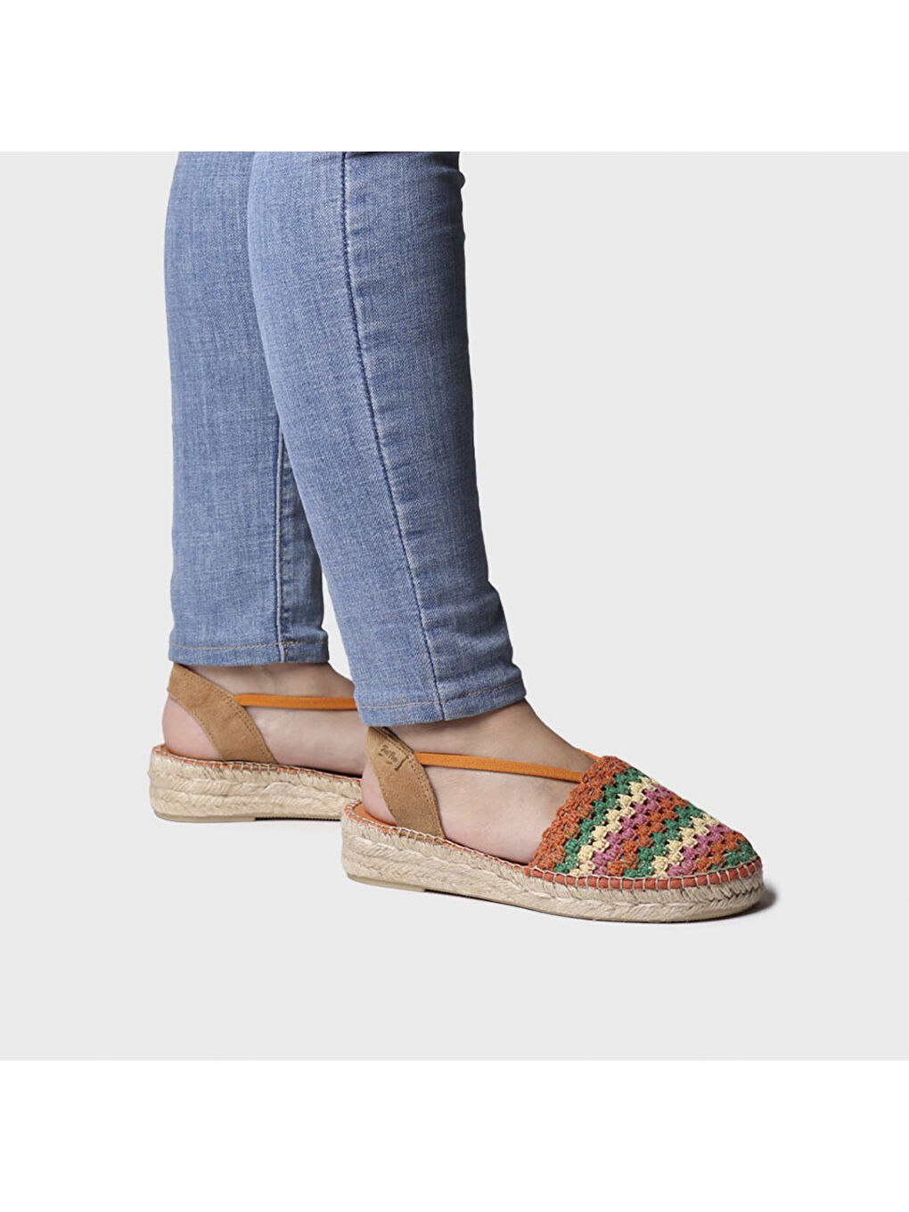 Bej Kadın Sandalet Emilia Multi-3