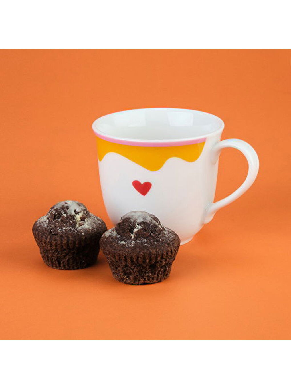 Mavi Kitchen Granny Kupa - Sarı / Pembe - 290 ml-1