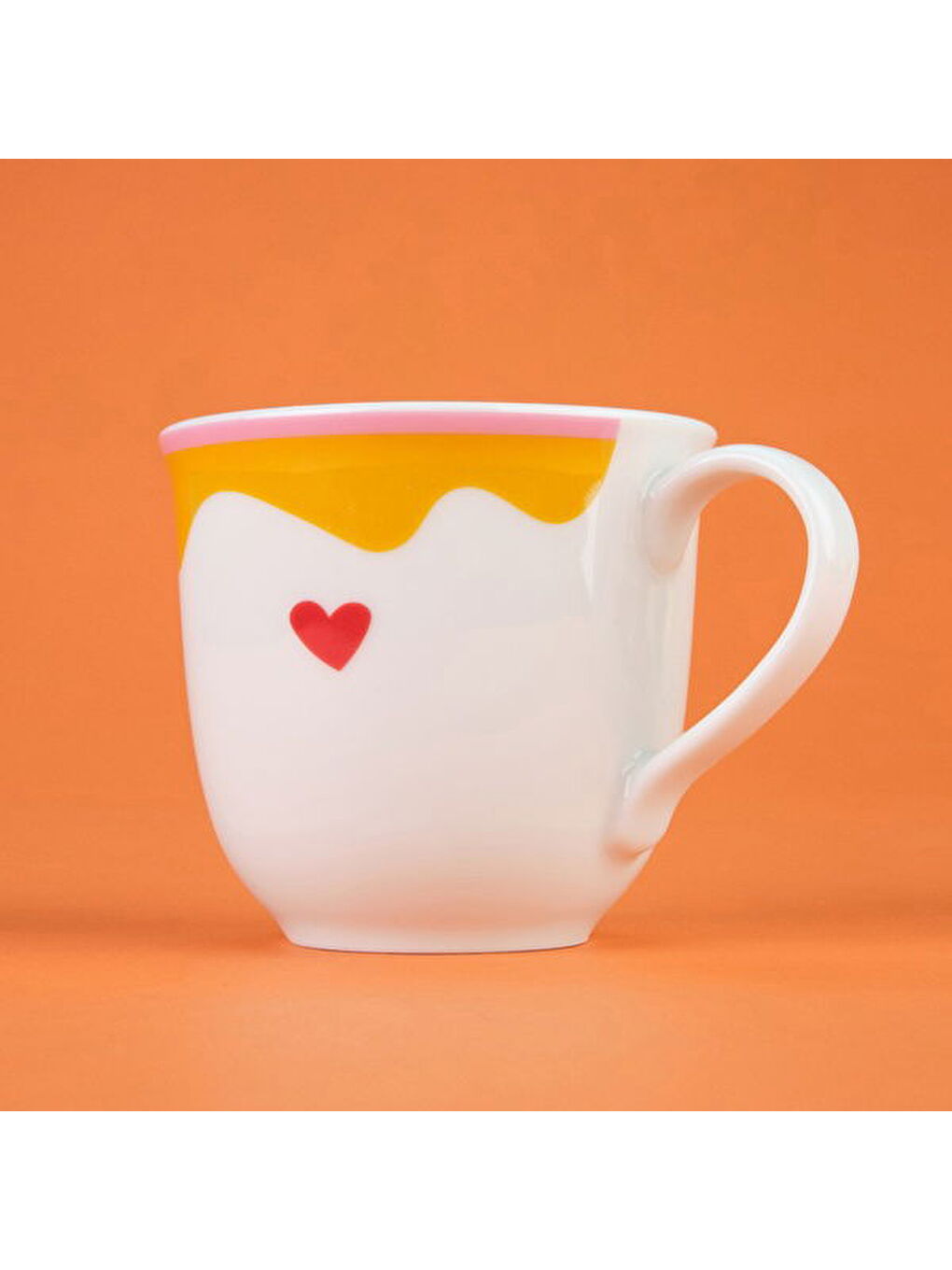 Mavi Kitchen Granny Kupa - Sarı / Pembe - 290 ml-2