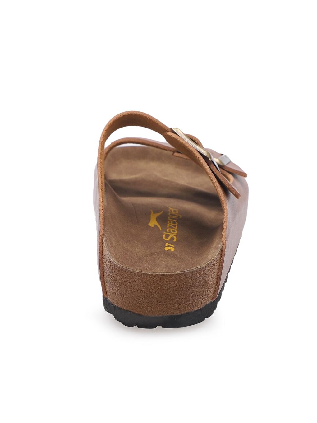 Kahverengi LENS Kadın Terlik Taba-4