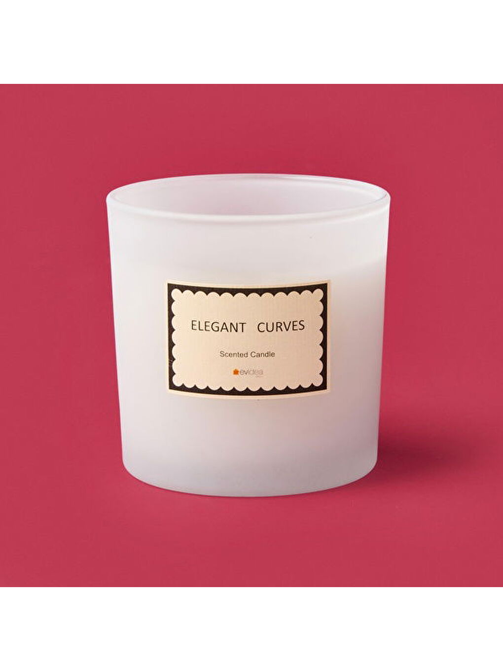 Deco Elegant Curves Mum - Beyaz - 370 gr